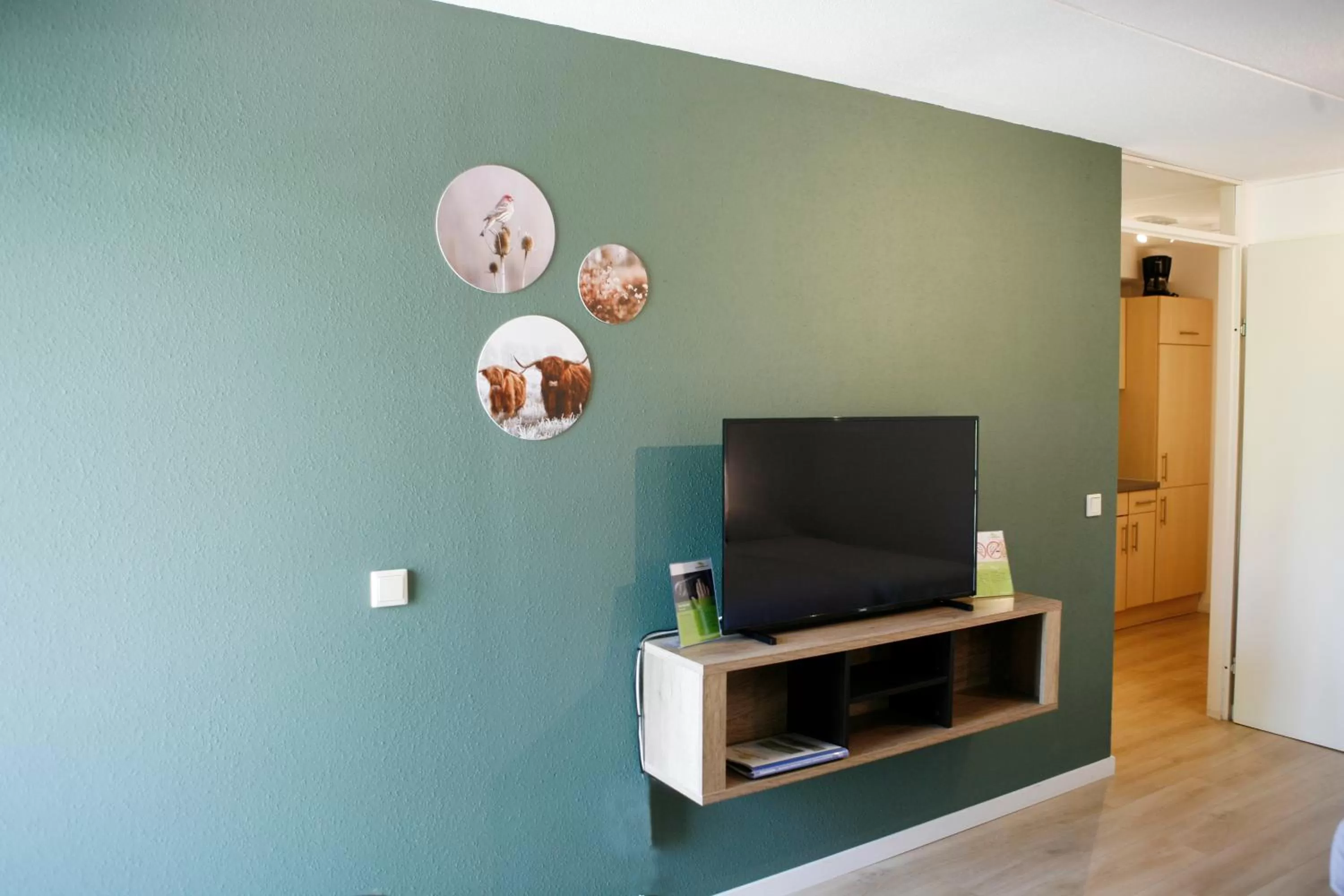 TV and multimedia, TV/Entertainment Center in Hotel & Appartementen - De Zeven Heuvelen