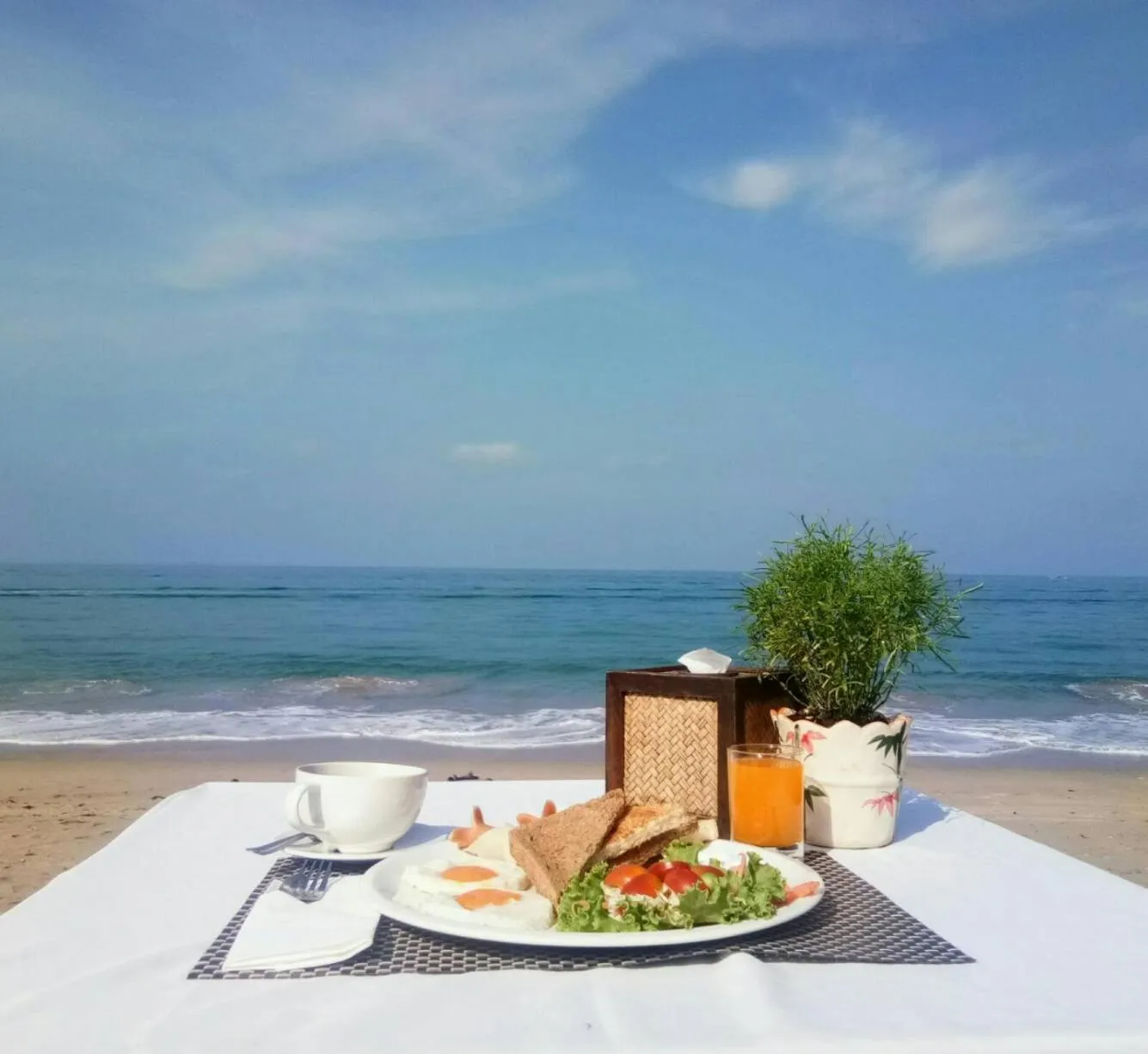 Breakfast in Lanta Nice Beach Resort - SHA Extra Plus