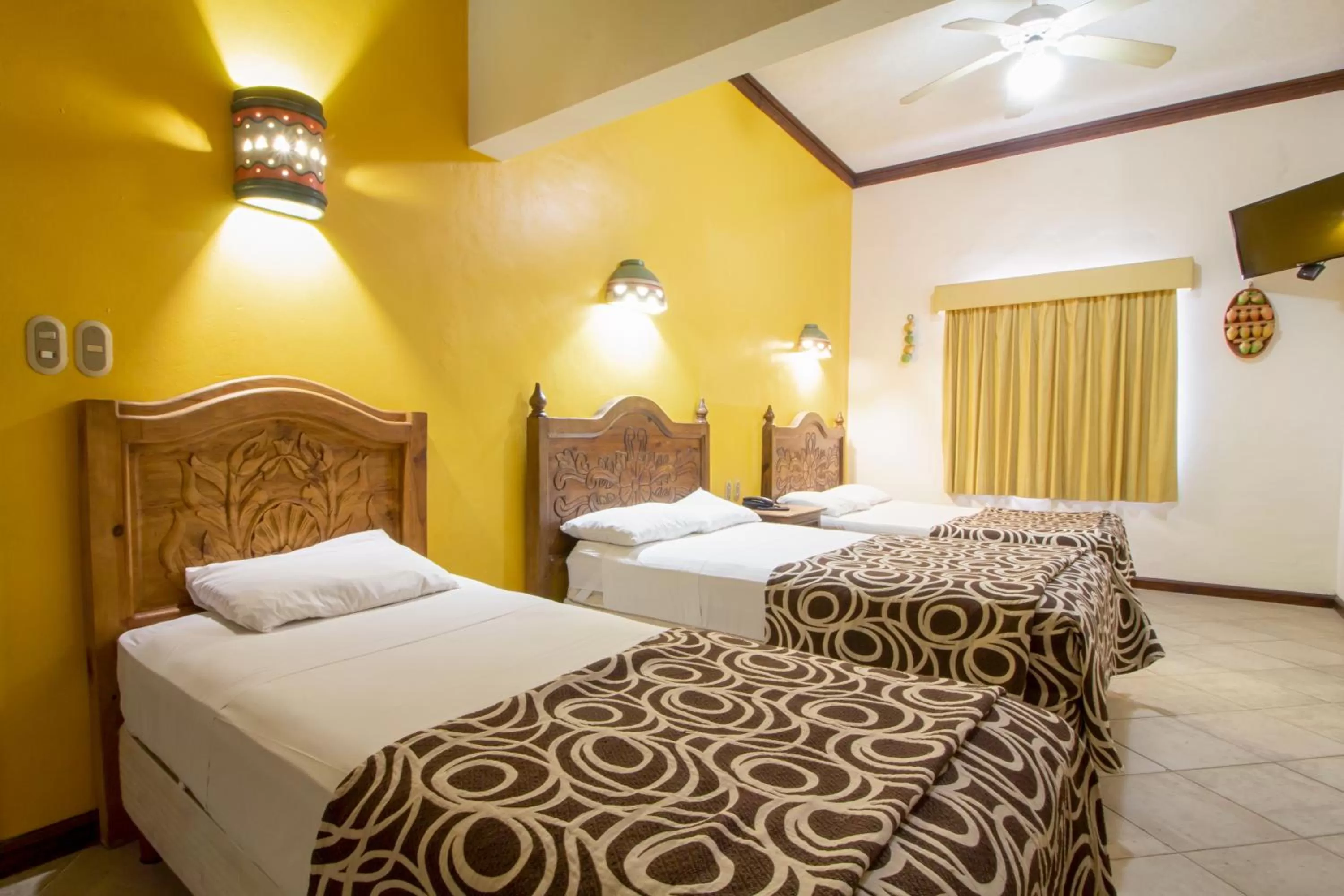 Bed in Suites Flamboyanes