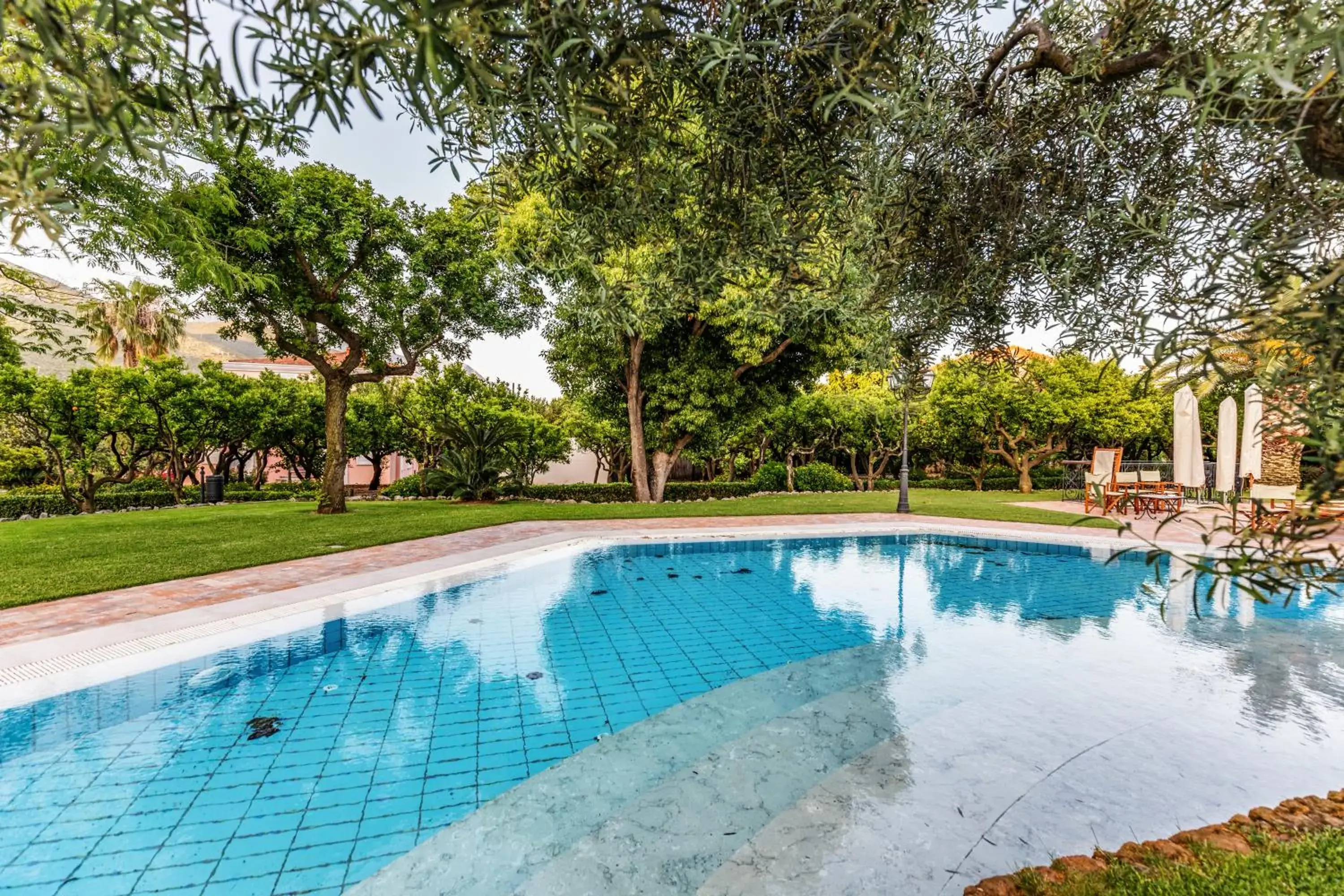 Garden, Swimming Pool in Villa Irlanda Grand Hotel