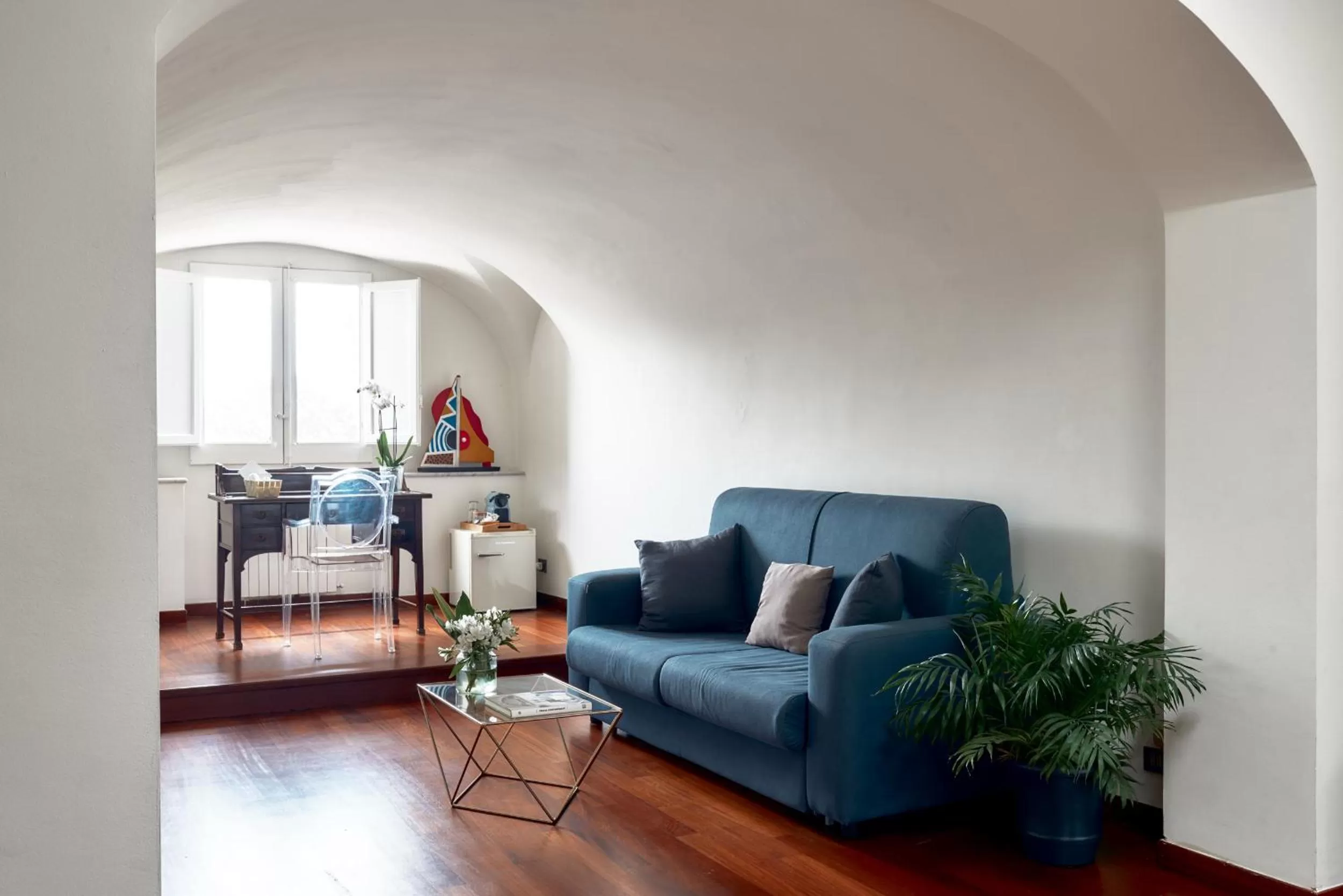 Seating area in L' Hôtellerie Easy Suites