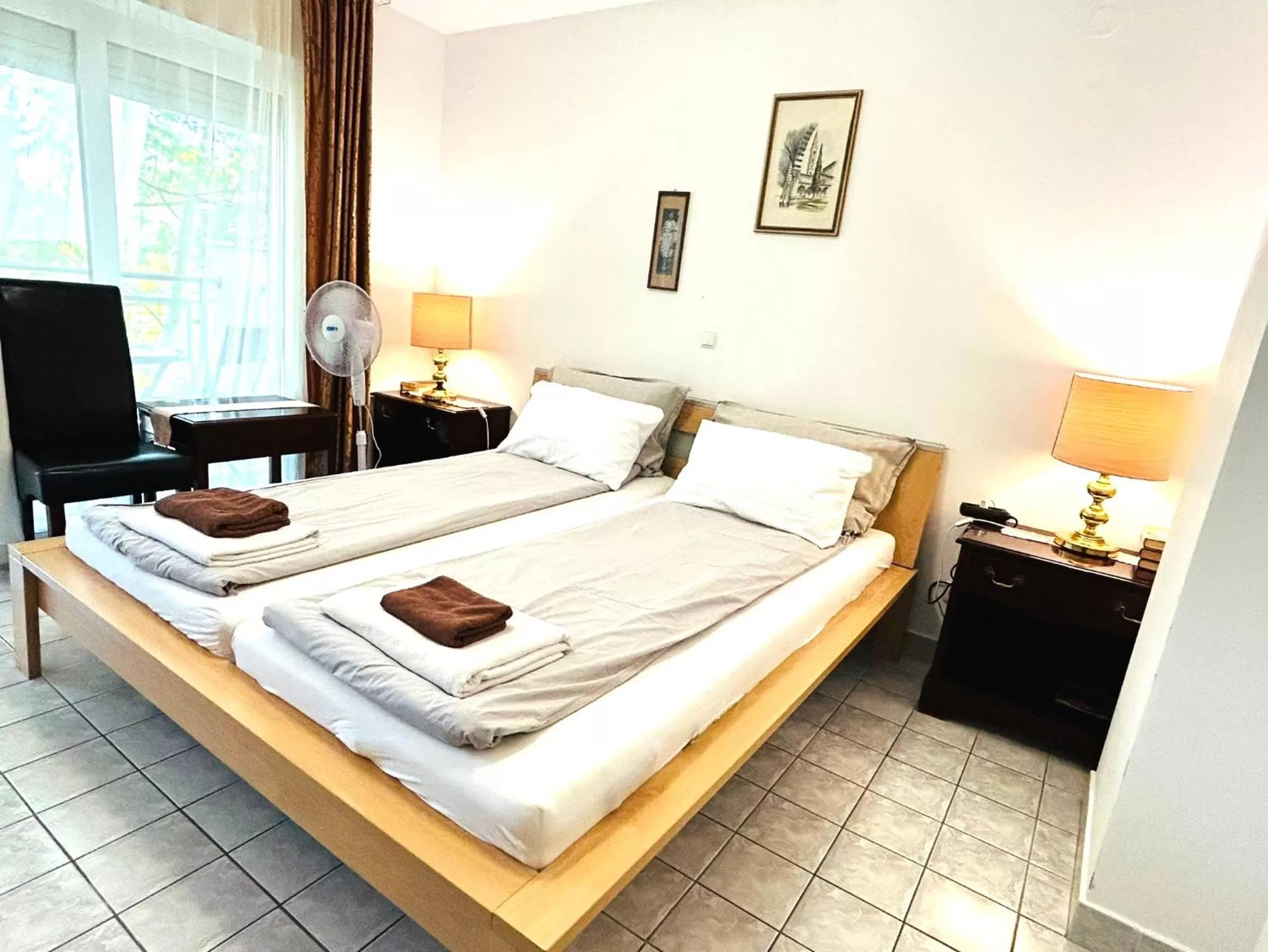 Bed in Vila Vanda Vukovar