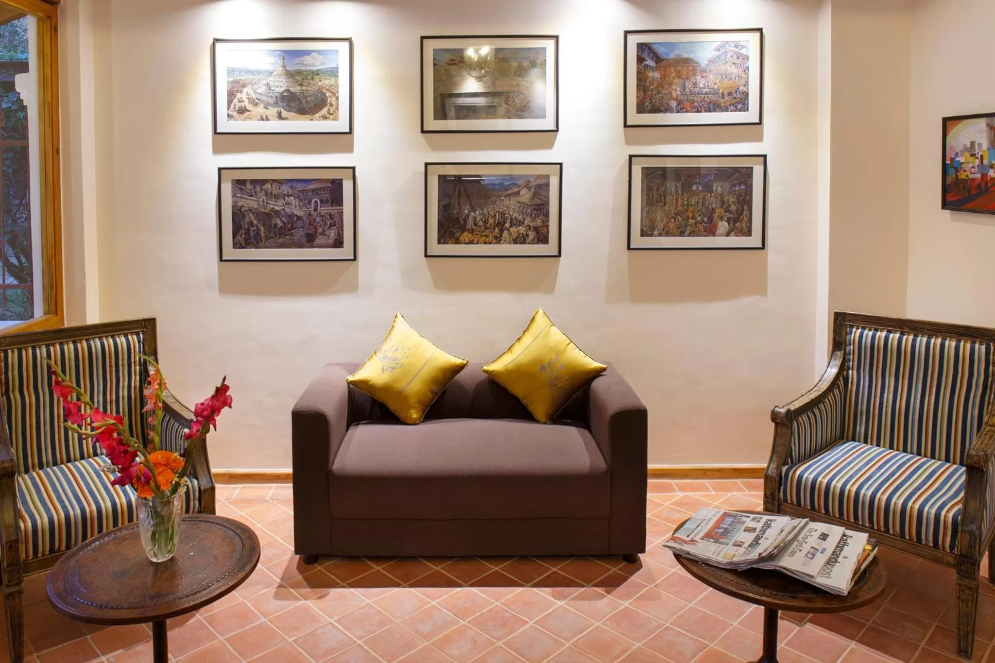 Lobby or reception in Thamel Villa Heritage Hotel