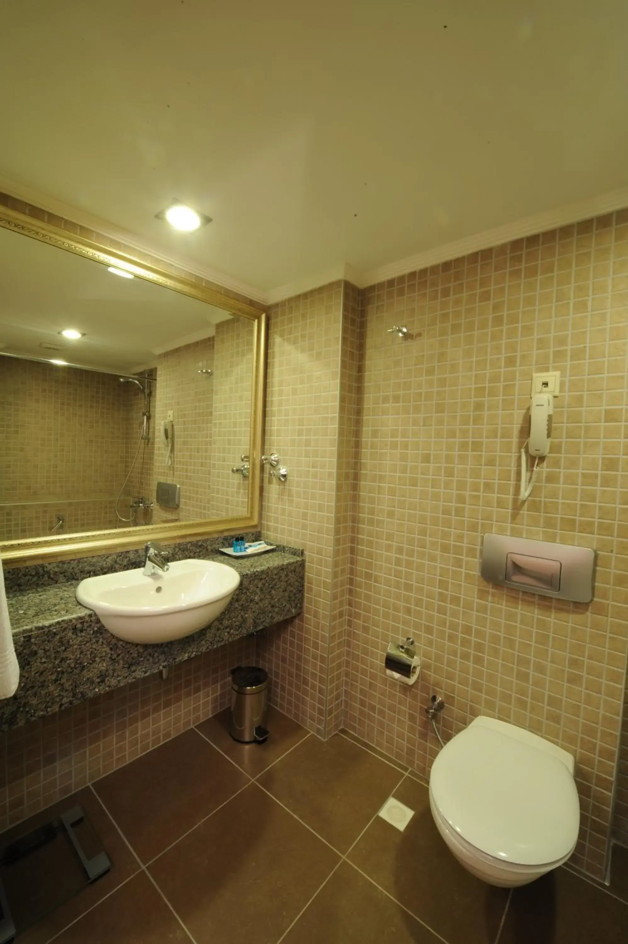 Bathroom in Burcman Hotel