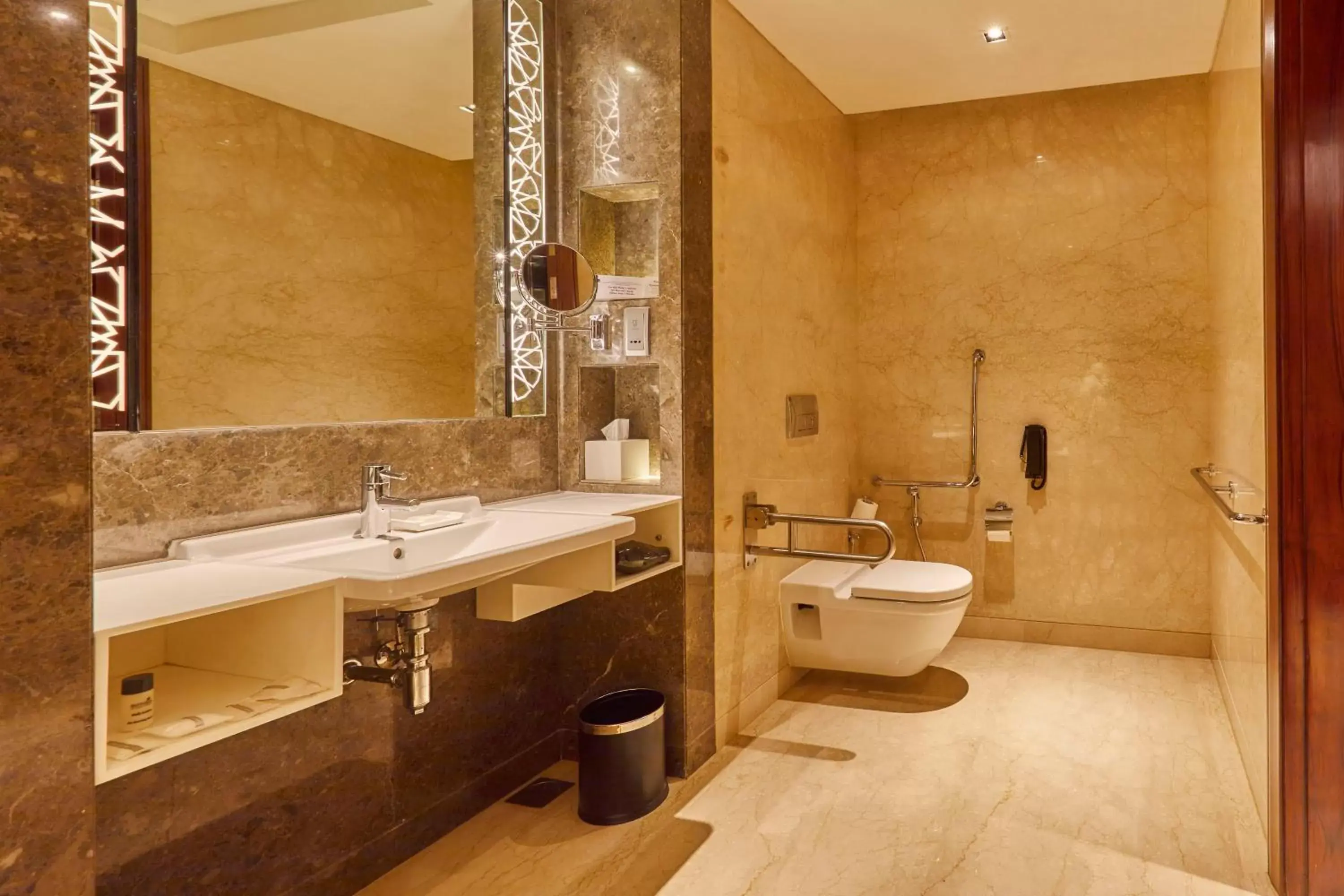 Bathroom in Crowne Plaza New Delhi Rohini, an IHG Hotel