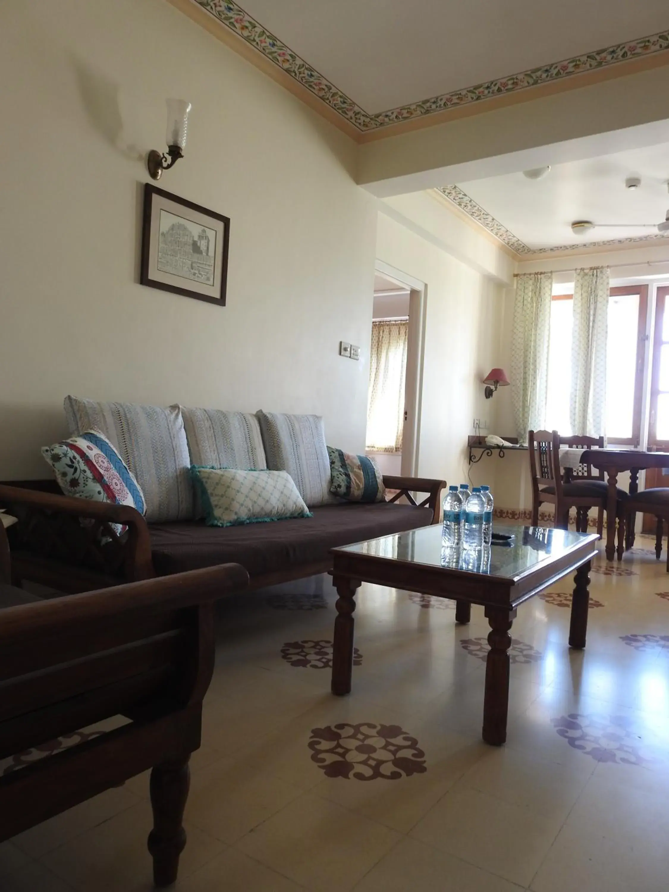 Living room, Seating Area in Om Niwas Suite Hotel