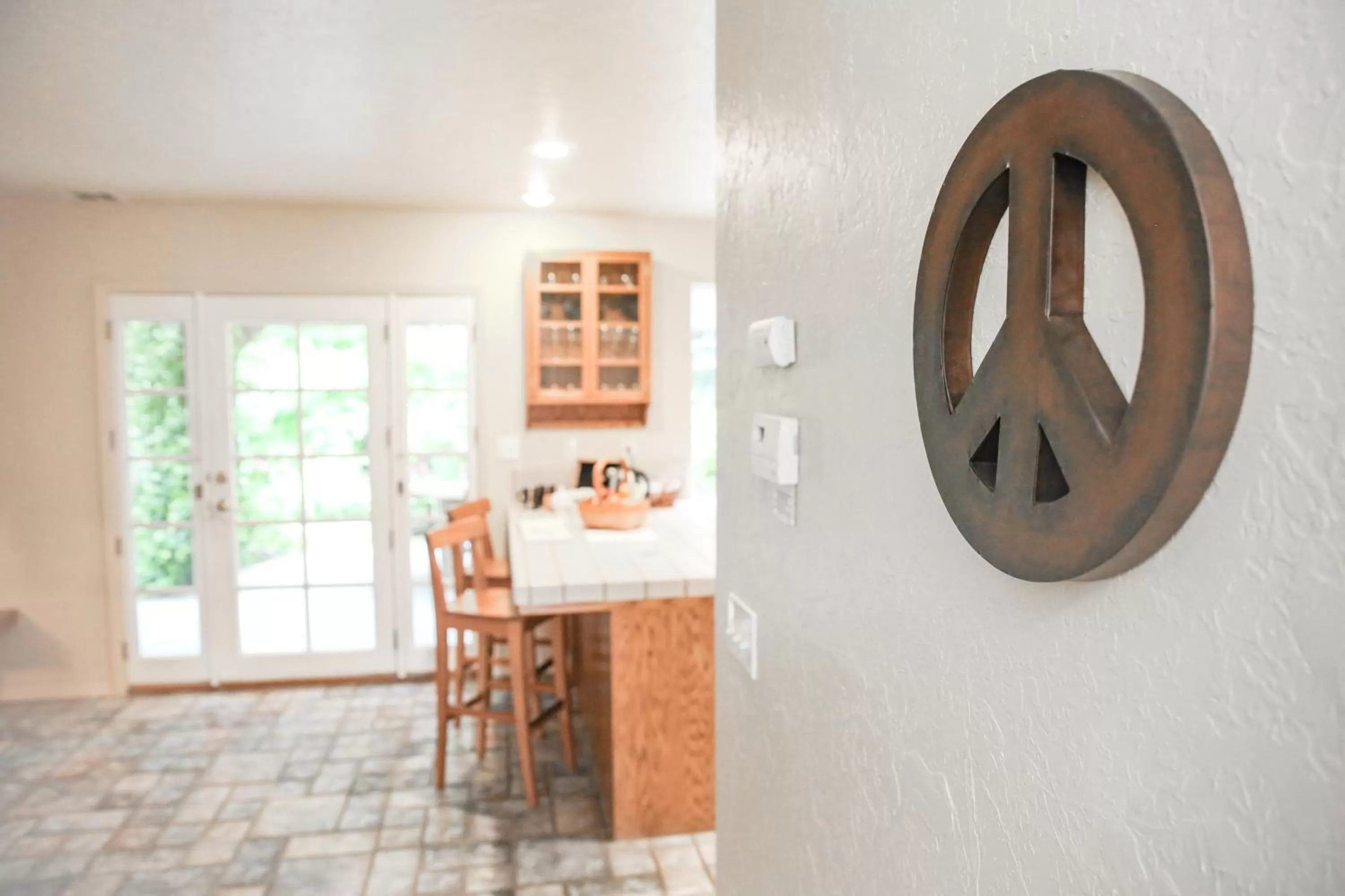 Decorative detail in The Eden House Vineyard