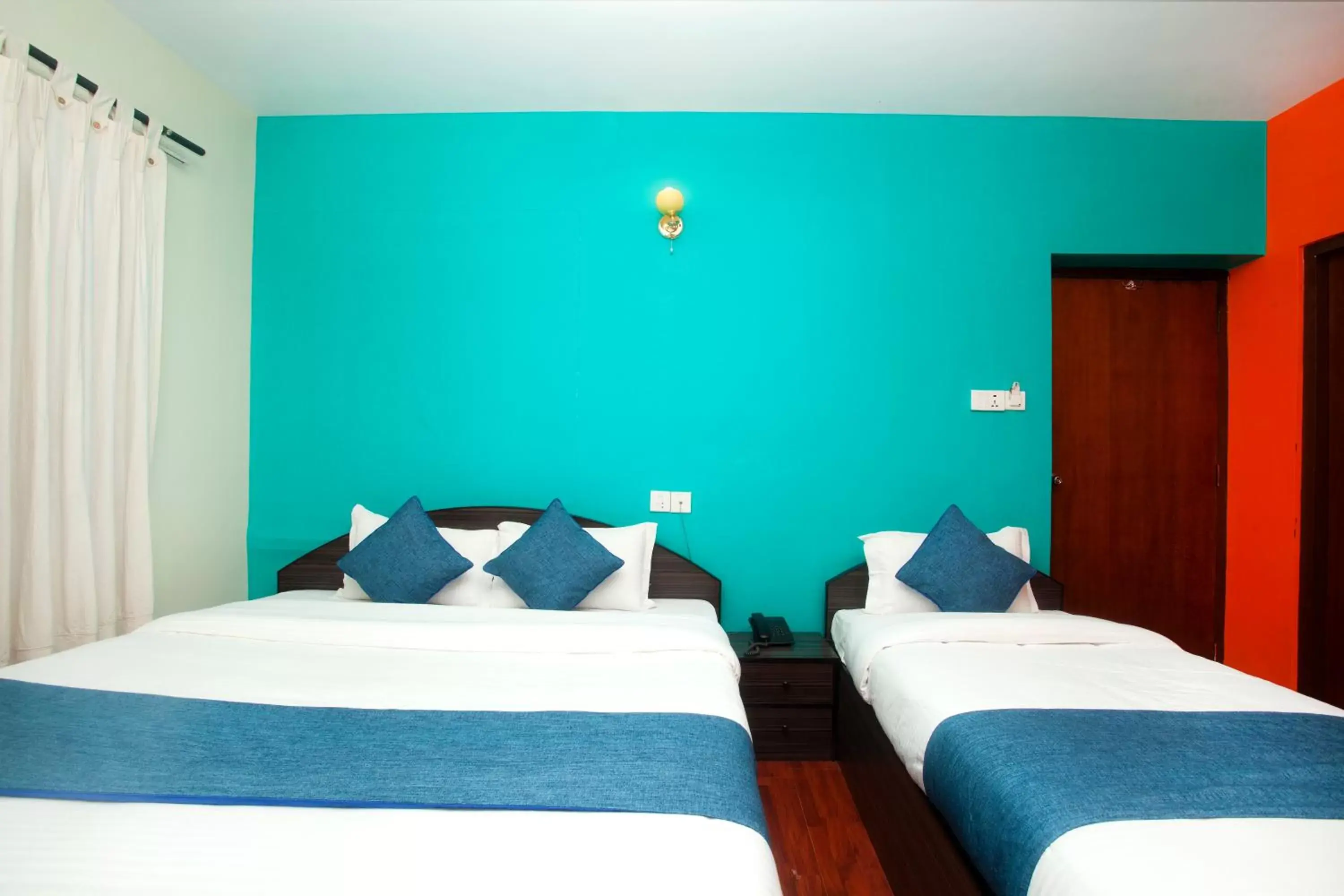 Bedroom, Bed in Hotel Green Horizon