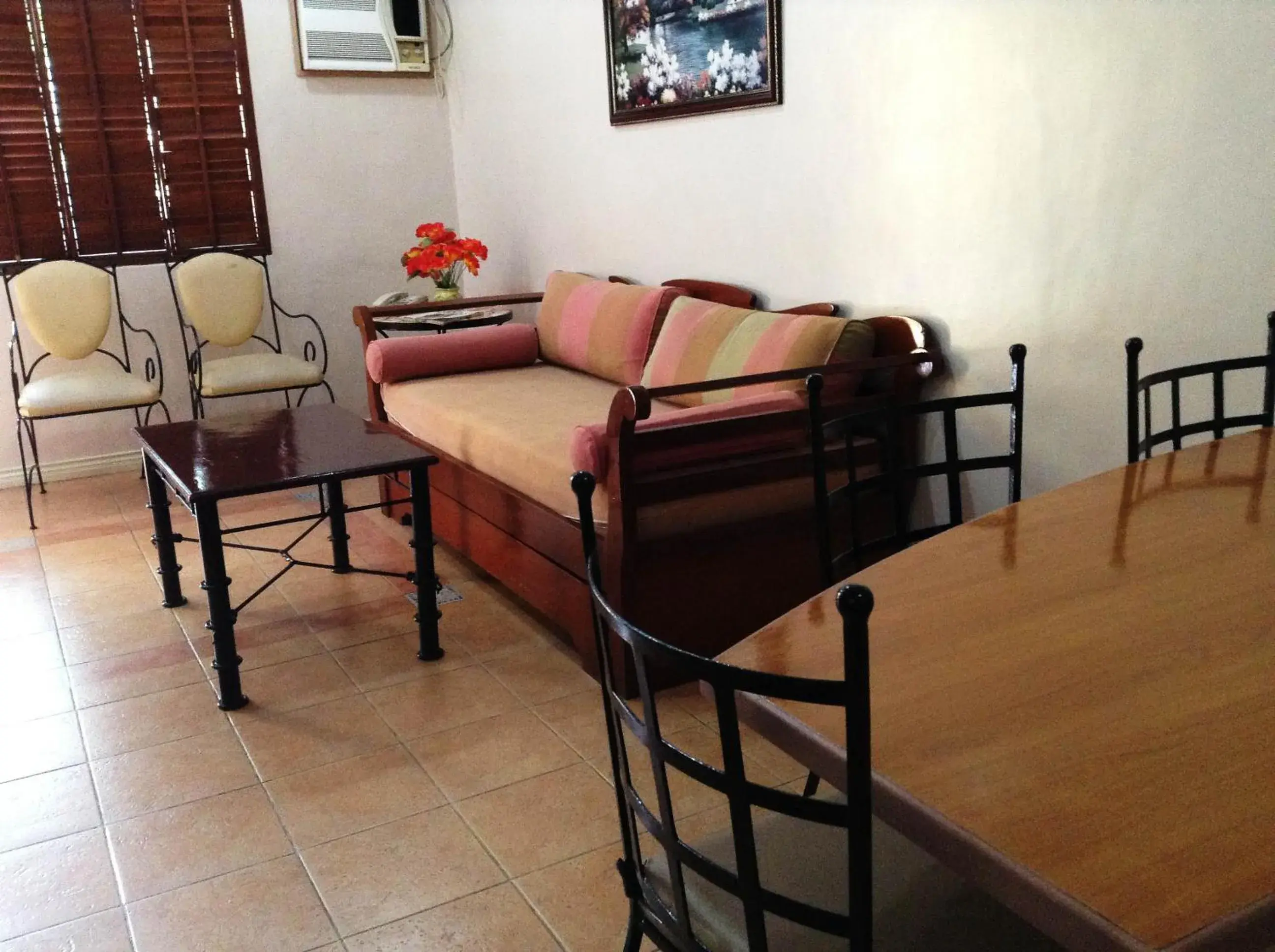 Living room in Crown Regency Residences Davao