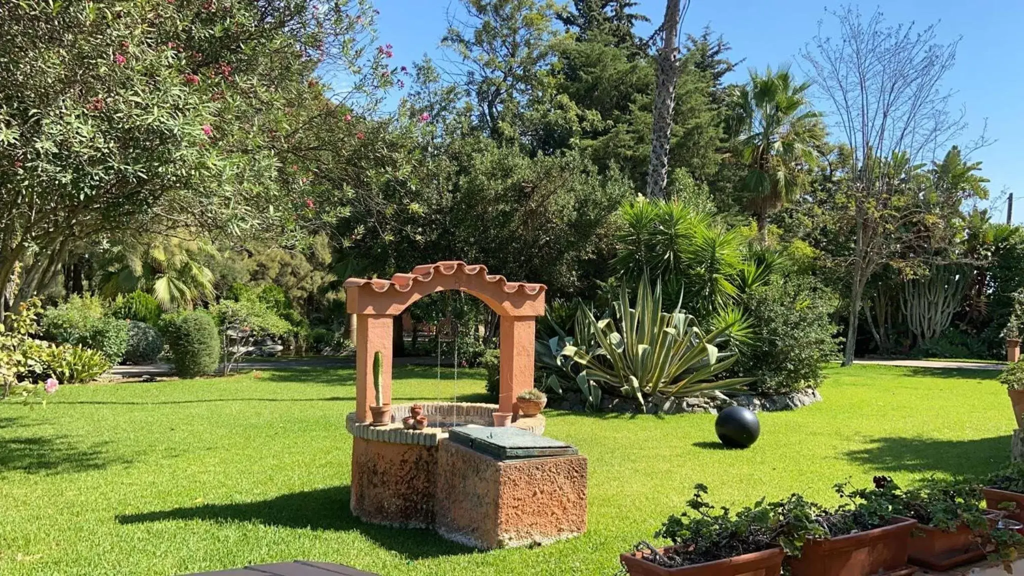 Garden in La Casa del Torreón