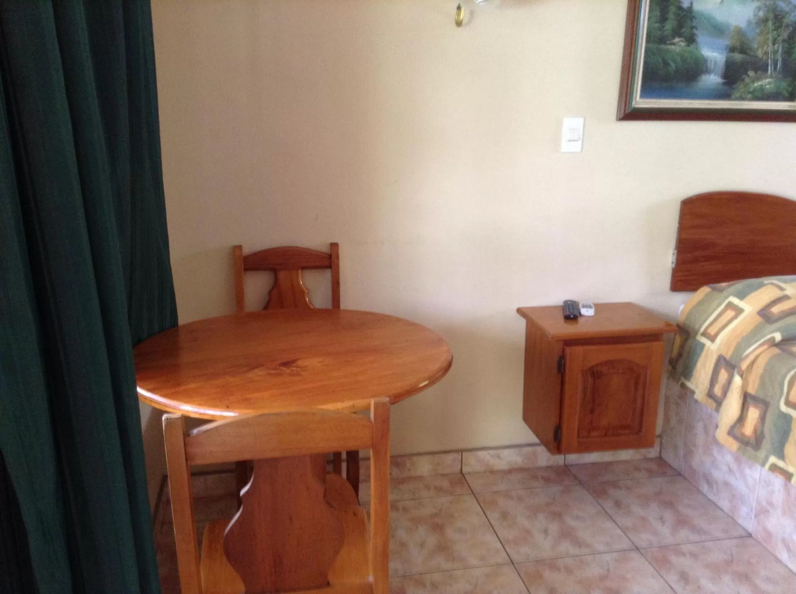 Seating area, Bed in Apartotel Flamboyant