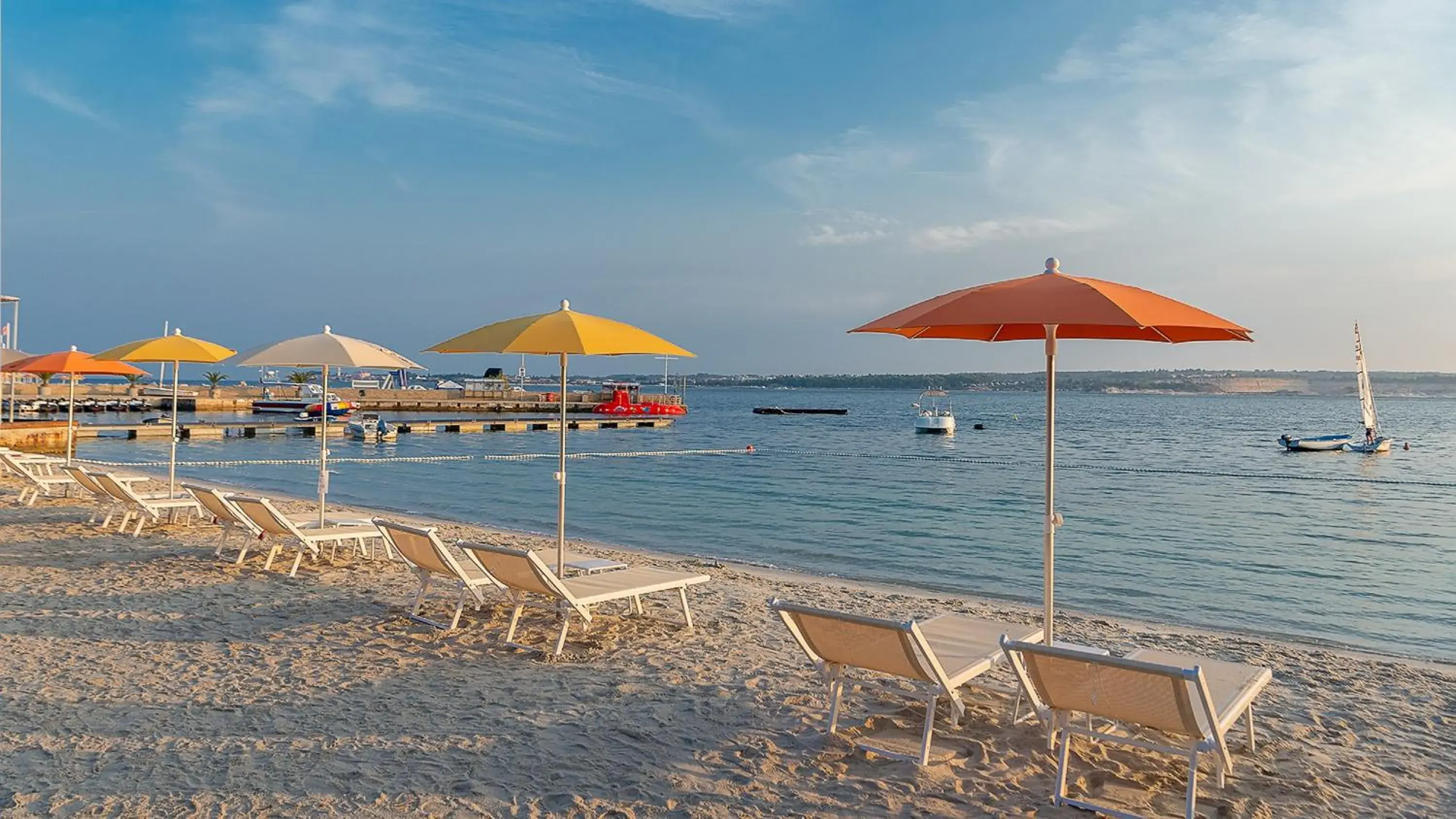 Beach in Valamar Tamaris Resort