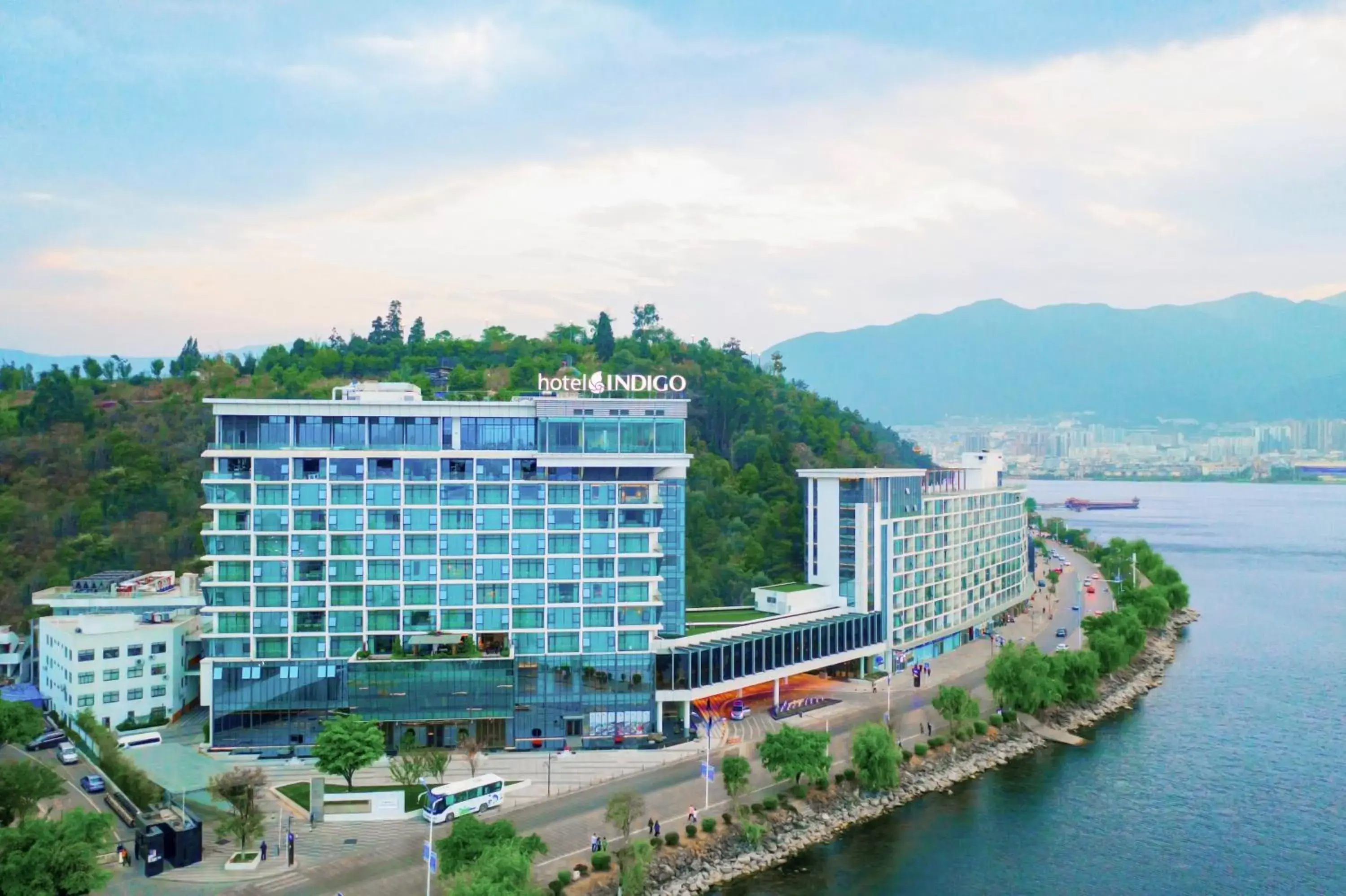 Property building, Bird's-eye View in Hotel Indigo Dali Erhai, an IHG Hotel