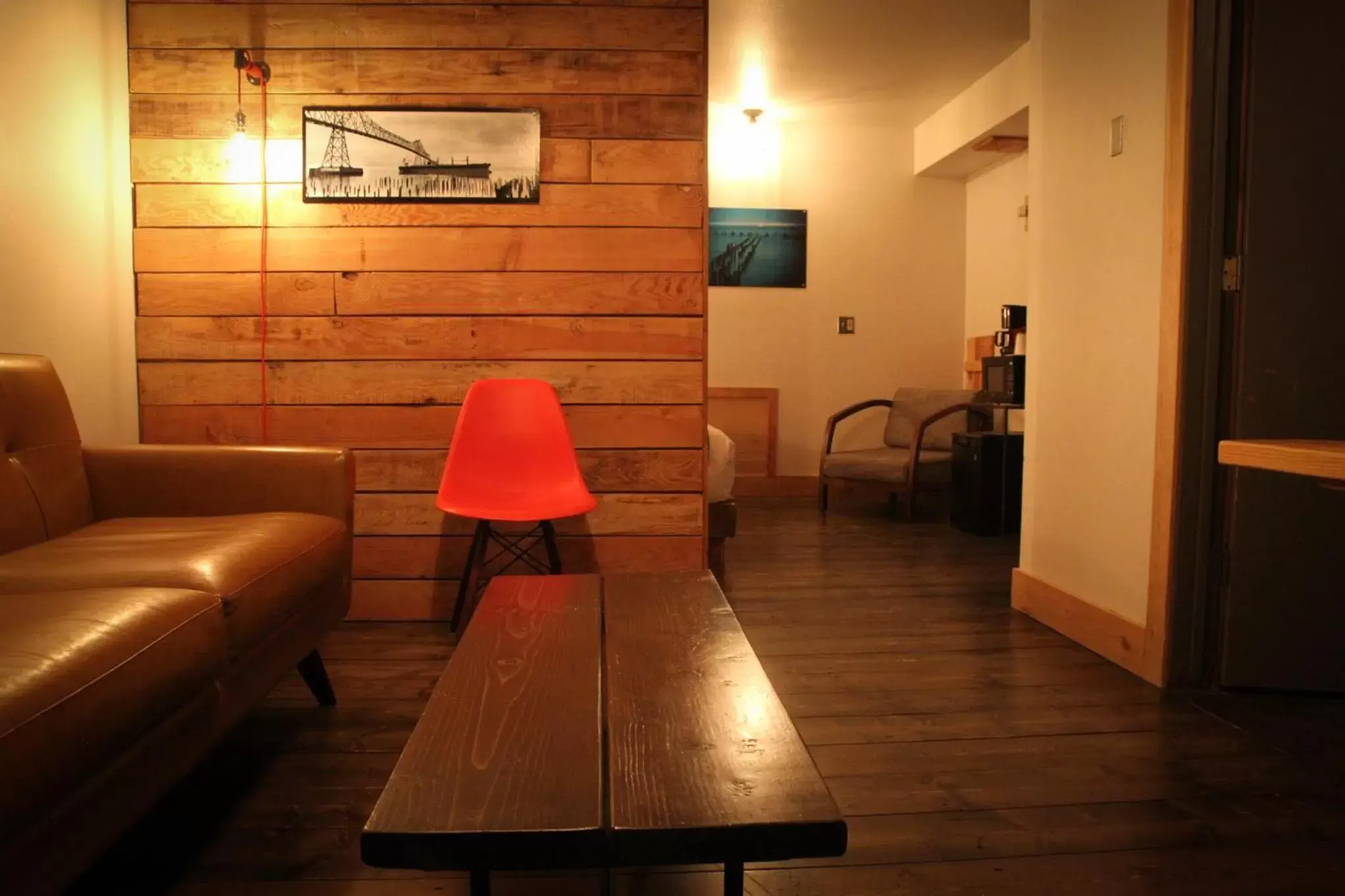 Living room, Seating Area in Ashore Hotel