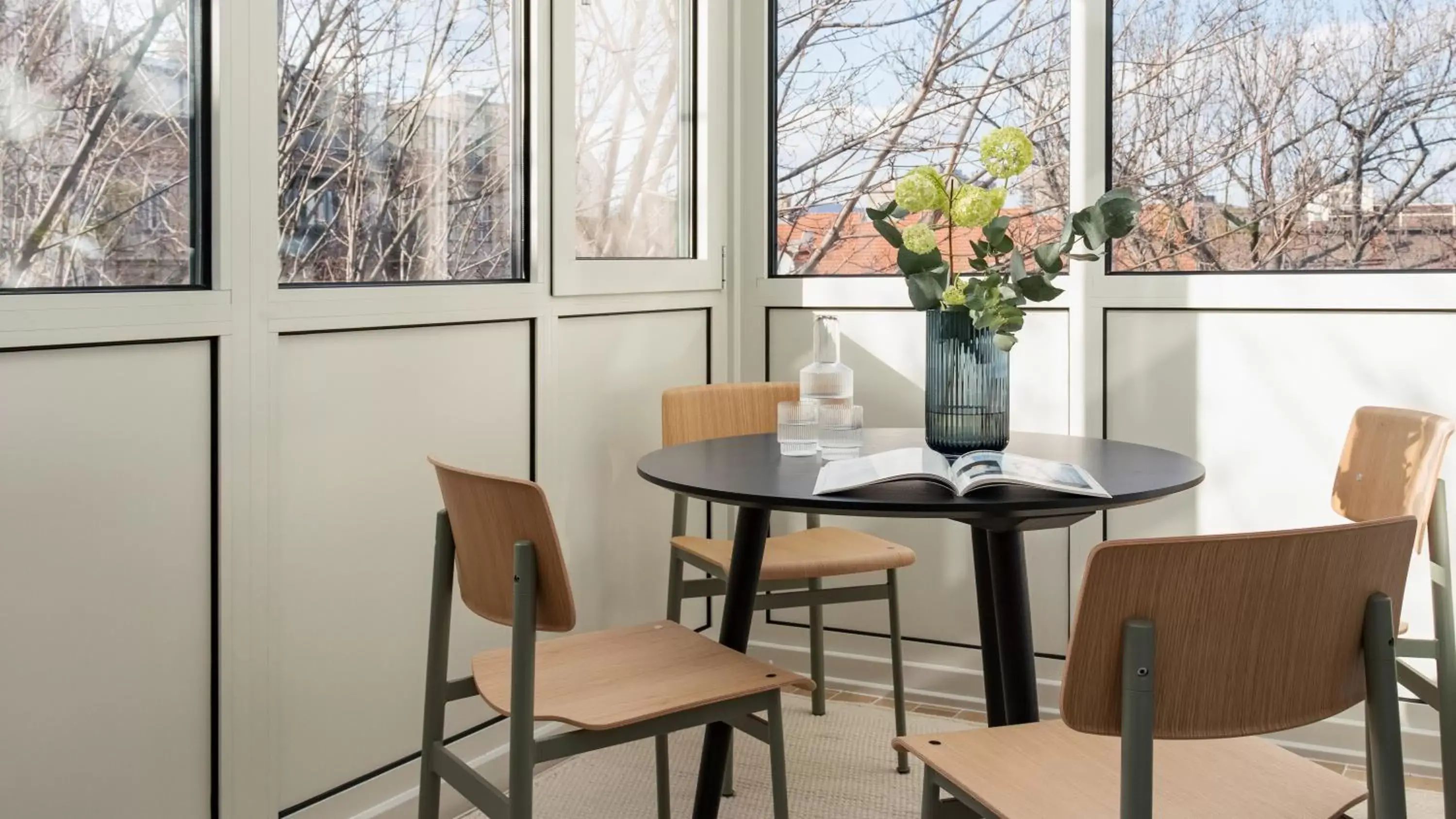 Garden view in Hotel Zipser Garden view in Hotel Zipser