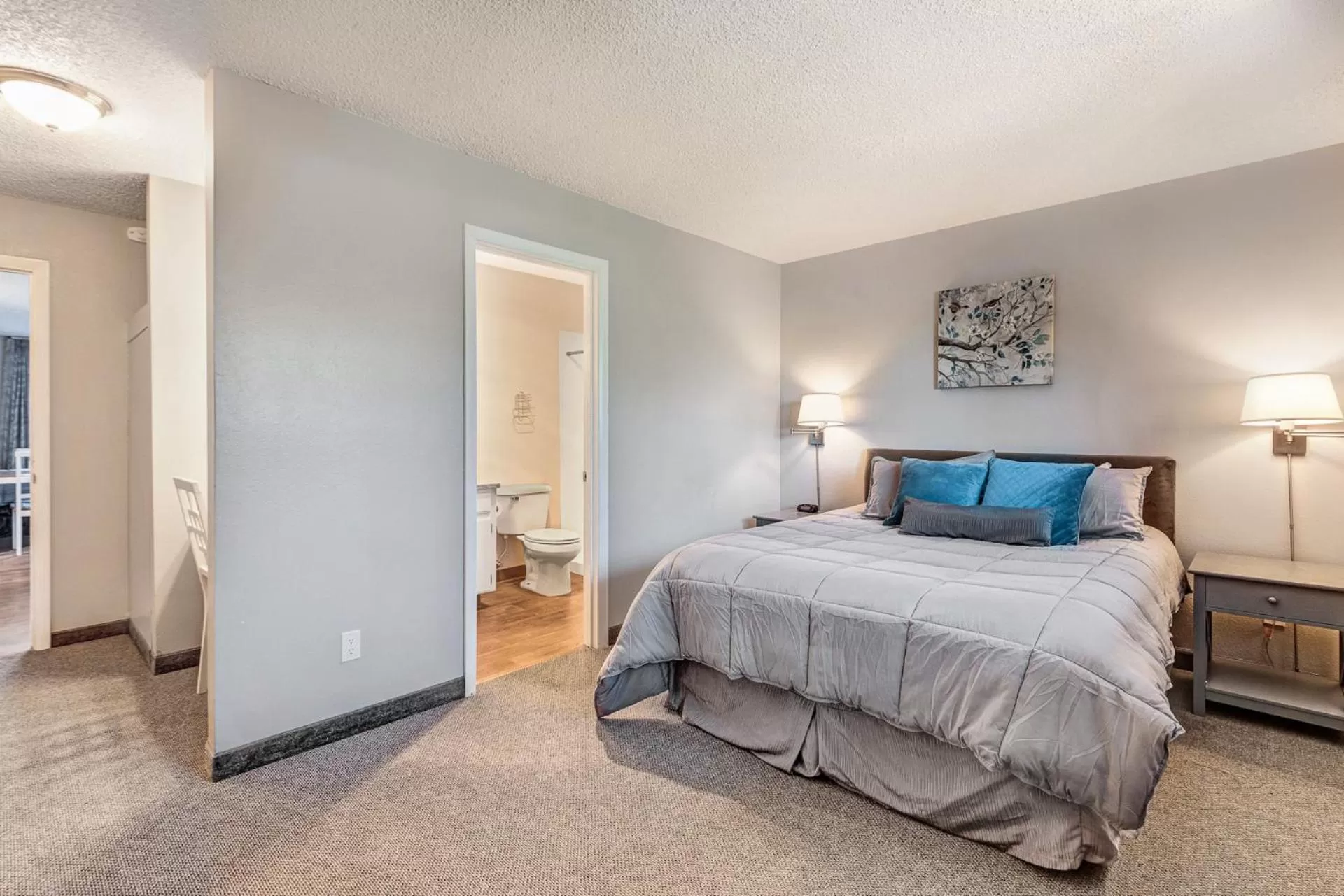 Bed in Bend Riverside Condos