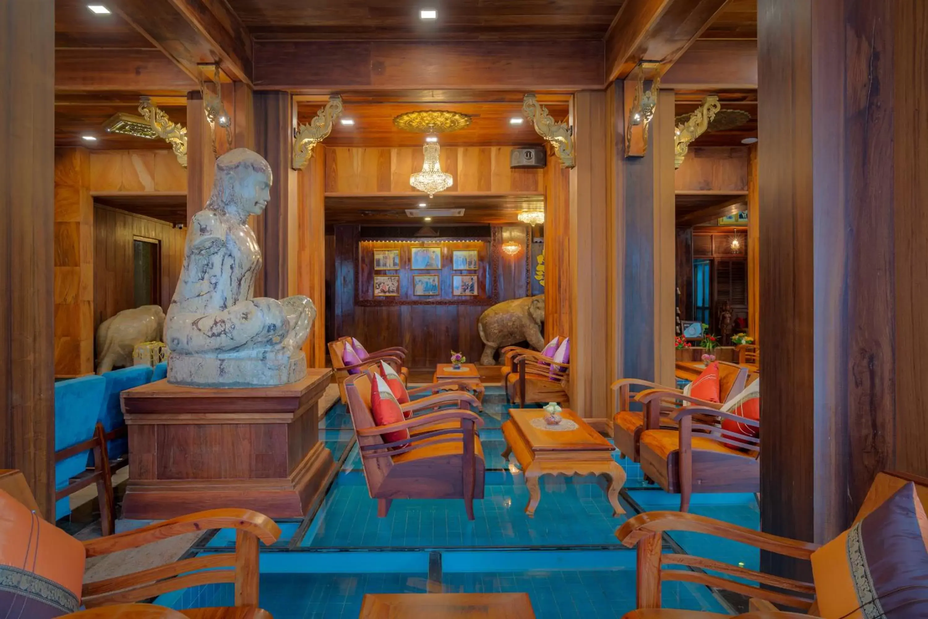 Seating area in Ta Prohm Hotel & Spa