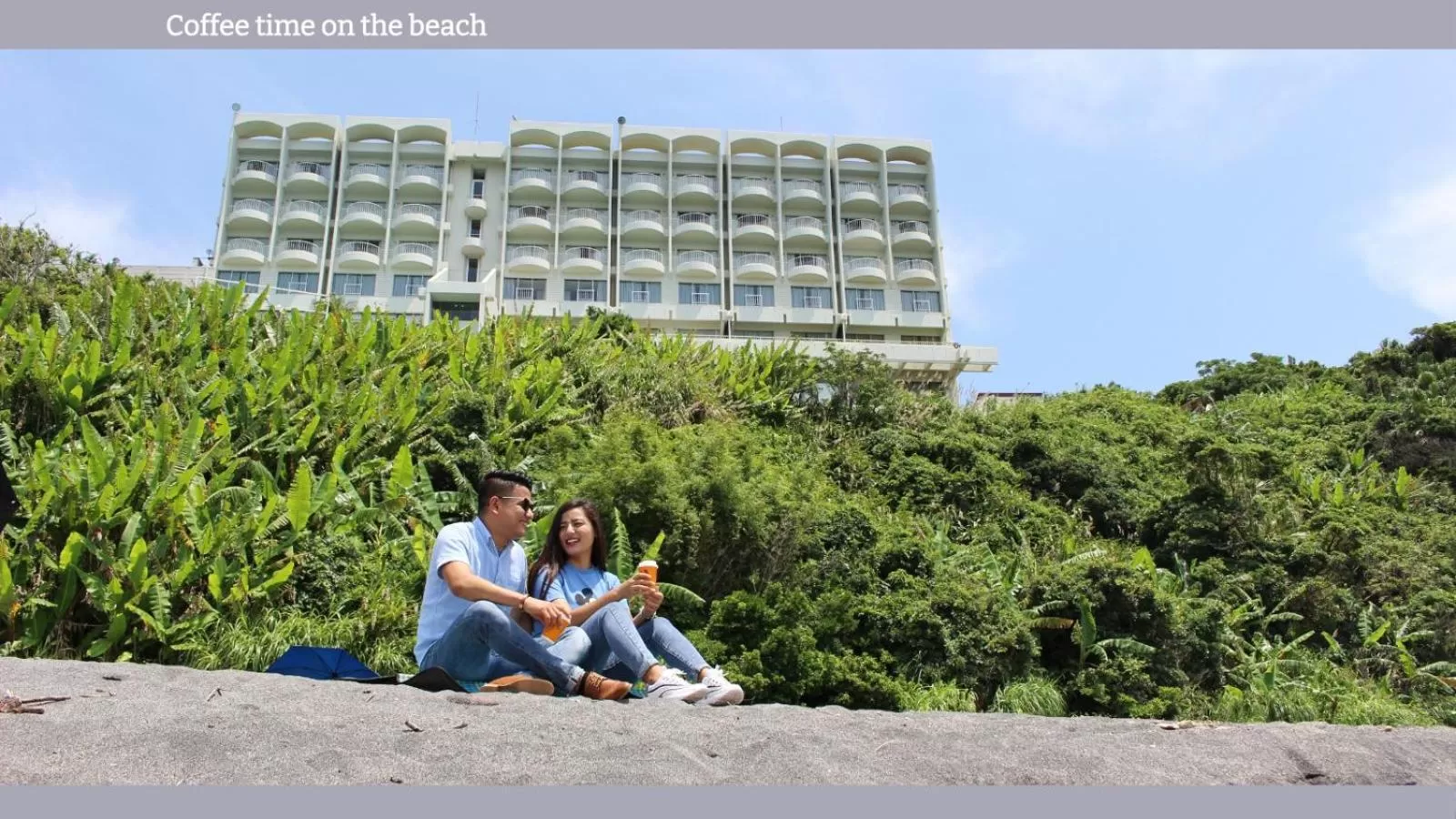 Beach in Ibusuki Royal Hotel
