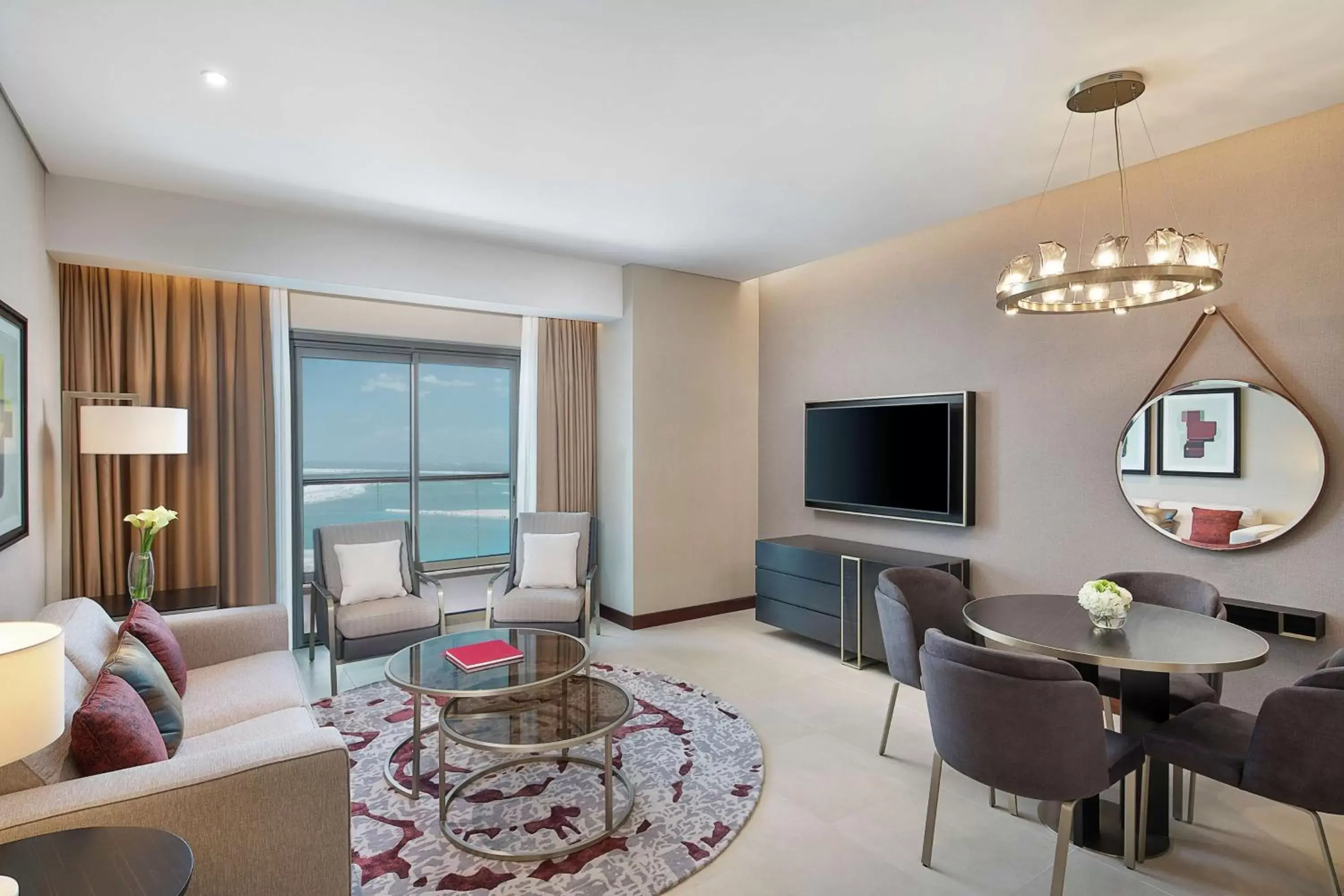 Bedroom, Seating Area in Hilton Doha The Pearl