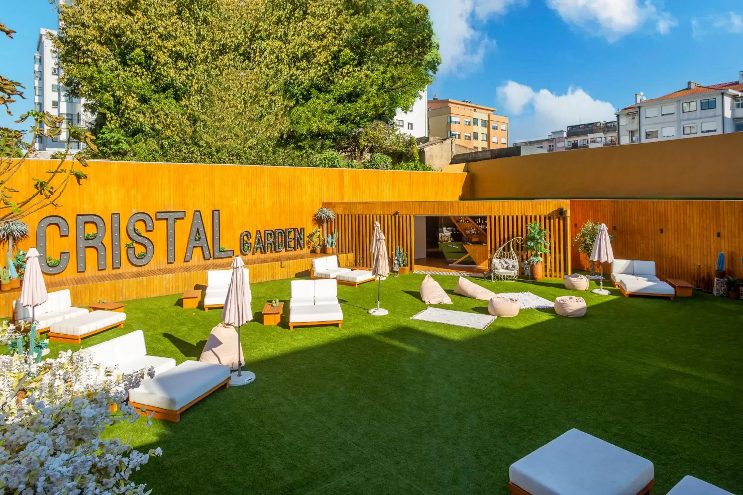 Garden in Hotel Cristal Porto