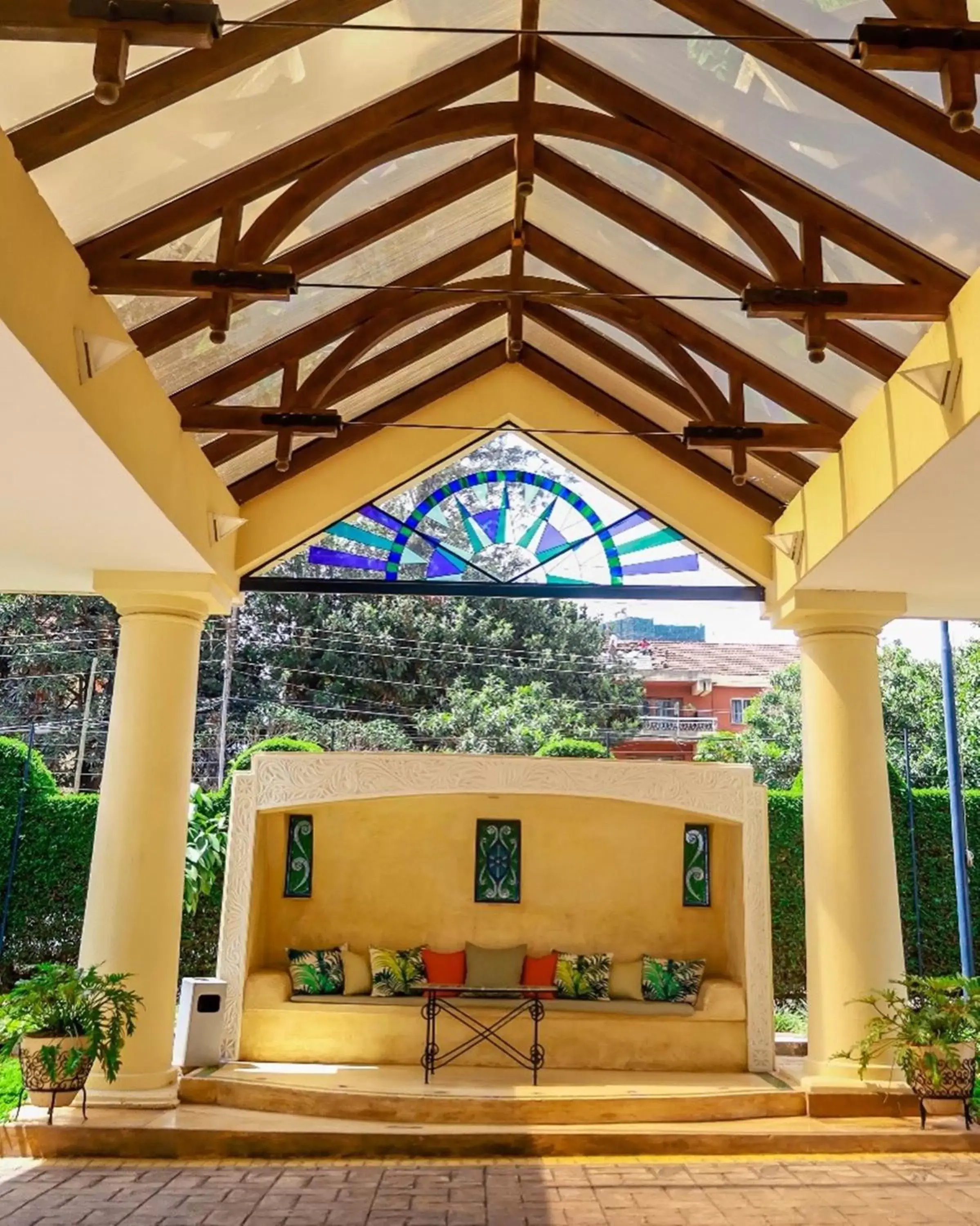 Facade/entrance in The Heron By Sarovar Portico India Facade/entrance in The Heron By Sarovar Portico India