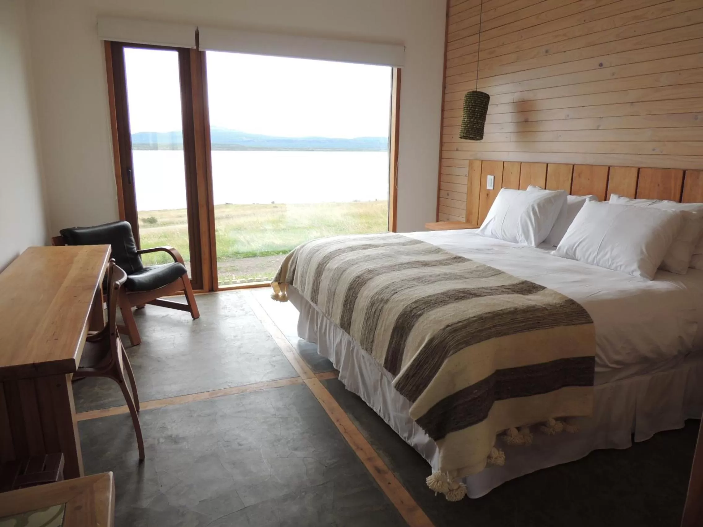 Bed in Hotel Simple Patagonia