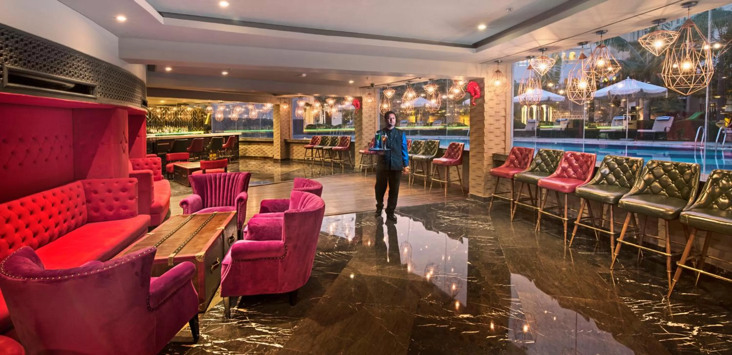 Staff in Radisson Blu Udaipur Palace Resort & Spa