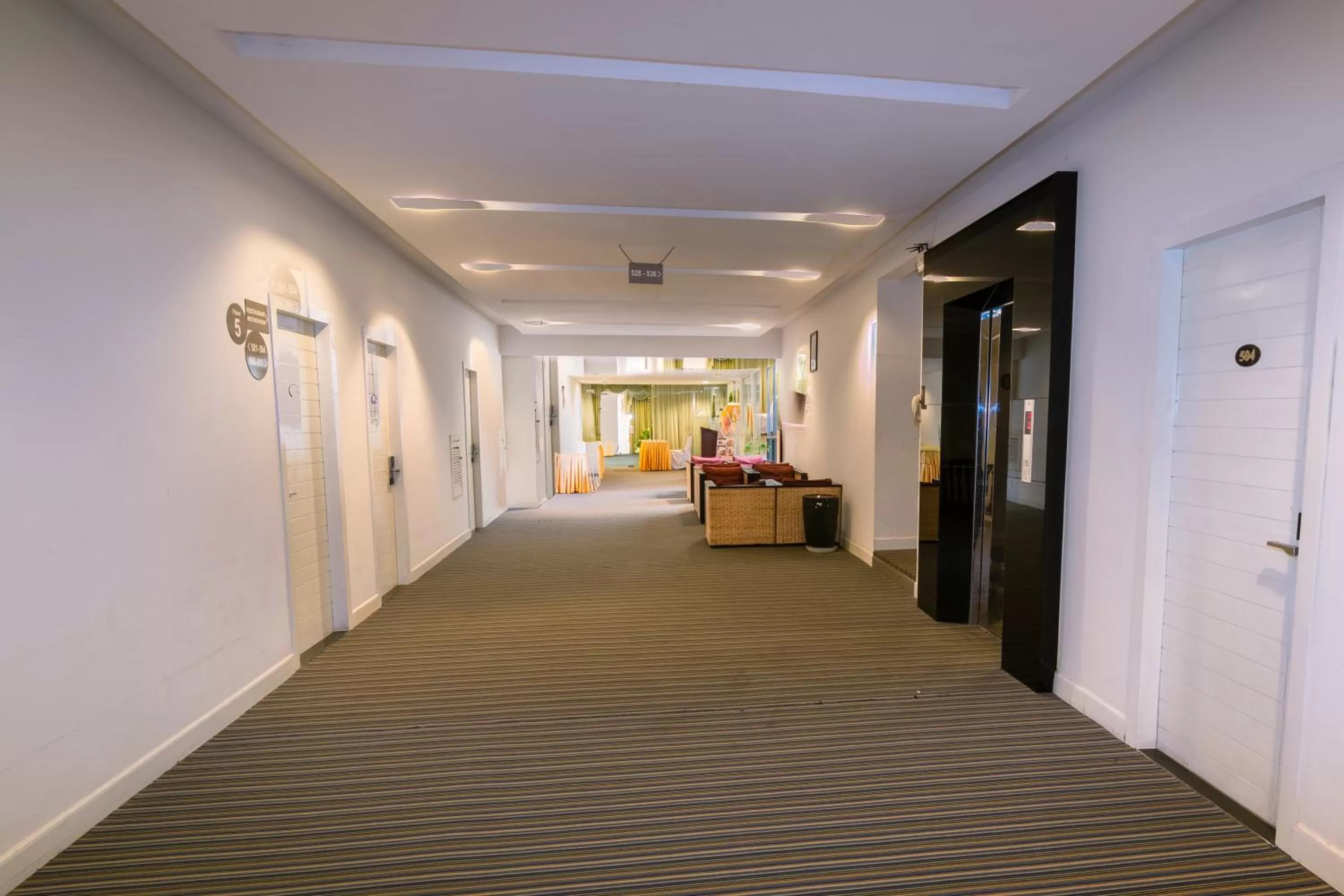 Floor plan in Altos Hotel