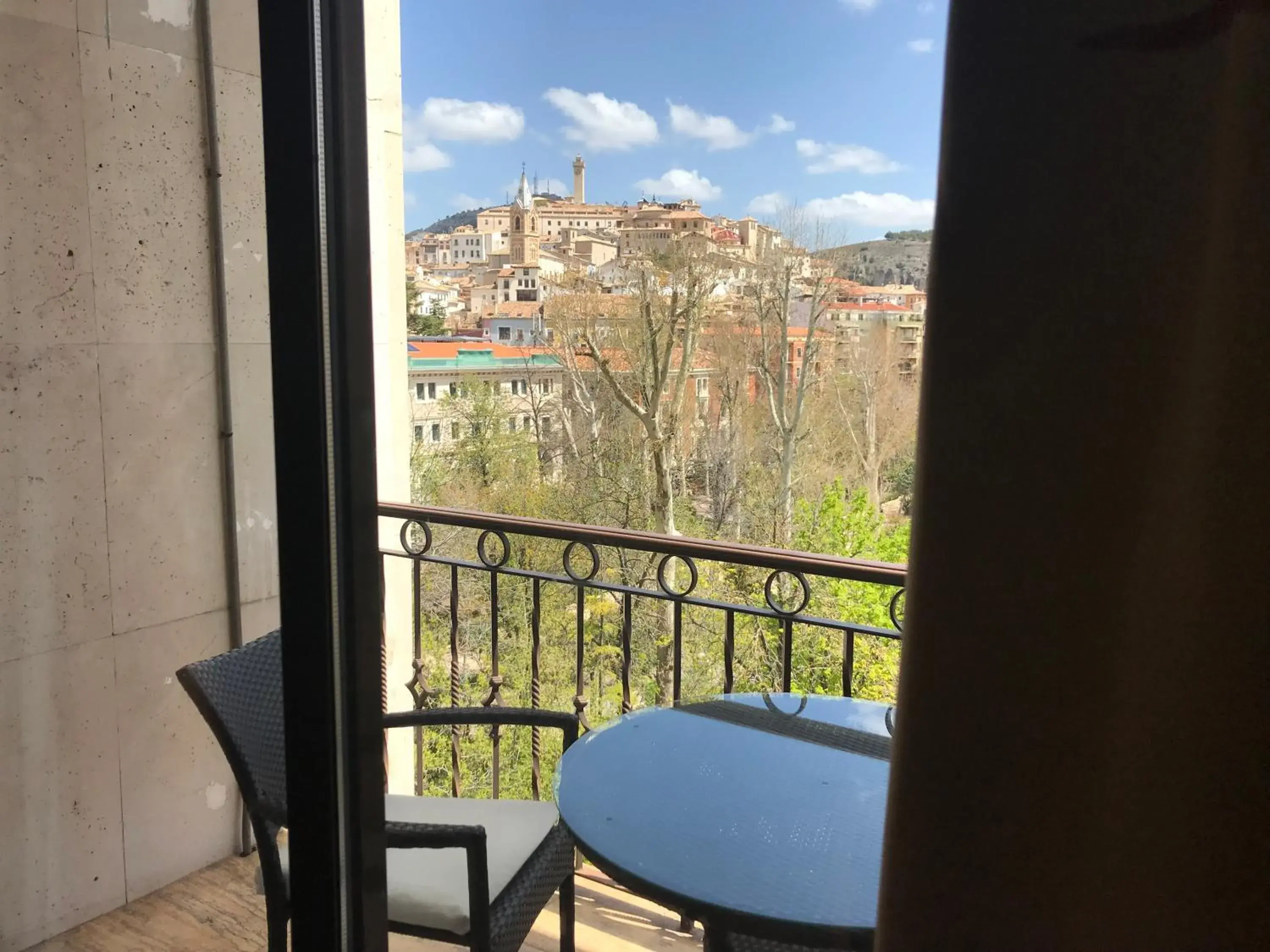 Balcony/Terrace in Hotel Alfonso VIII De Cuenca