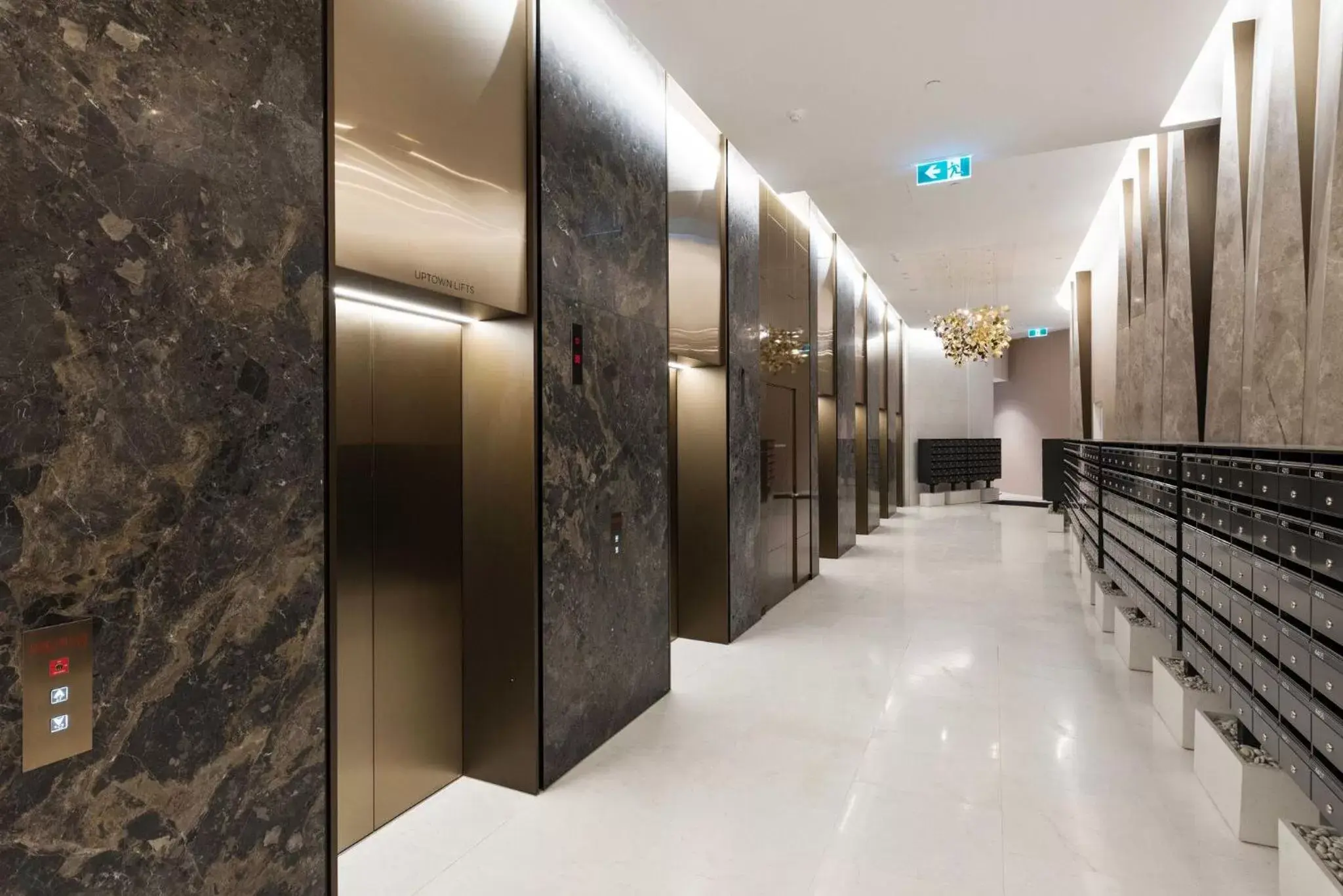 Lobby or reception in Brisbane Skytower by CLLIX Lobby or reception in Brisbane Skytower by CLLIX