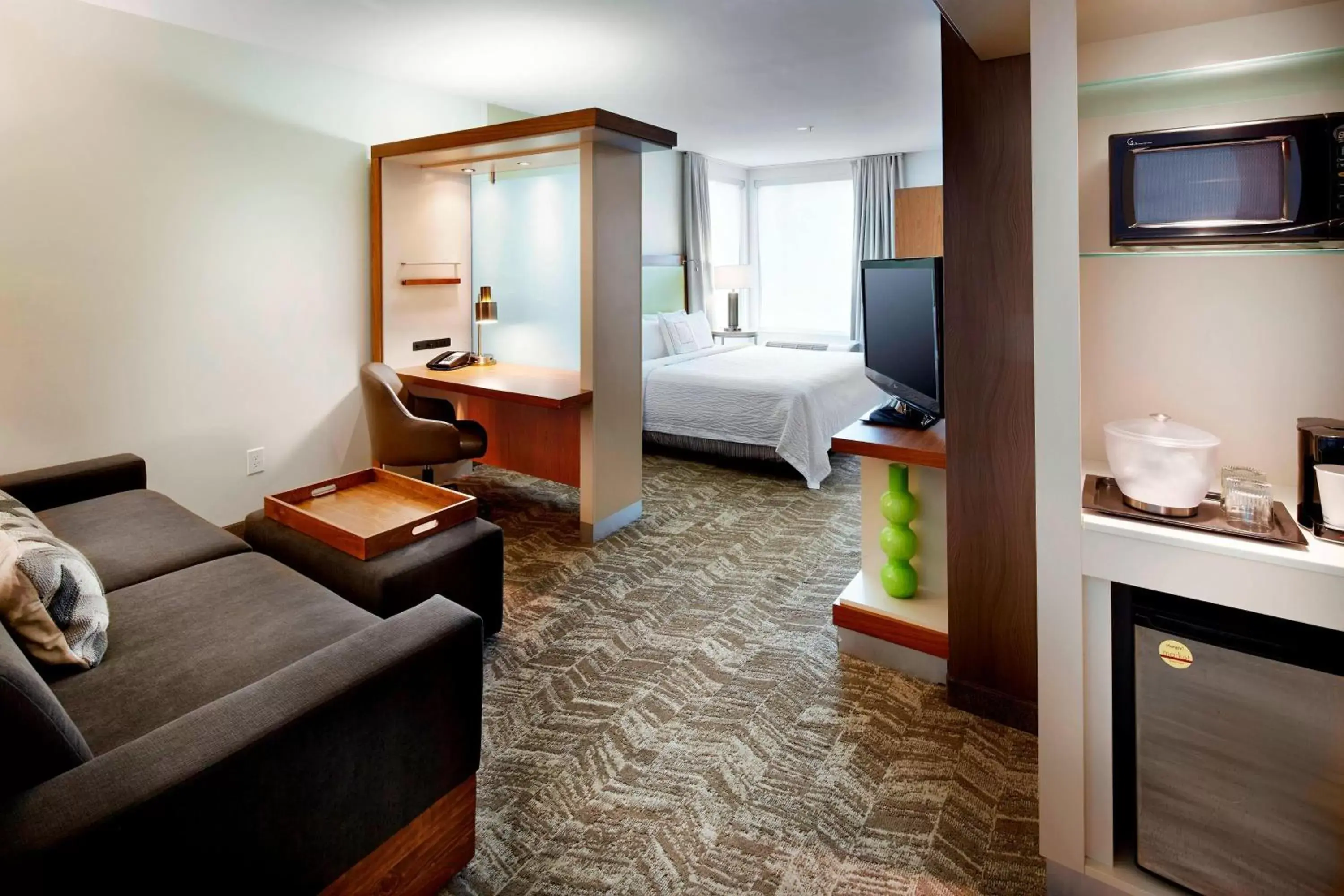 Photo of the whole room, Bed in SpringHill Suites by Marriott Columbus OSU