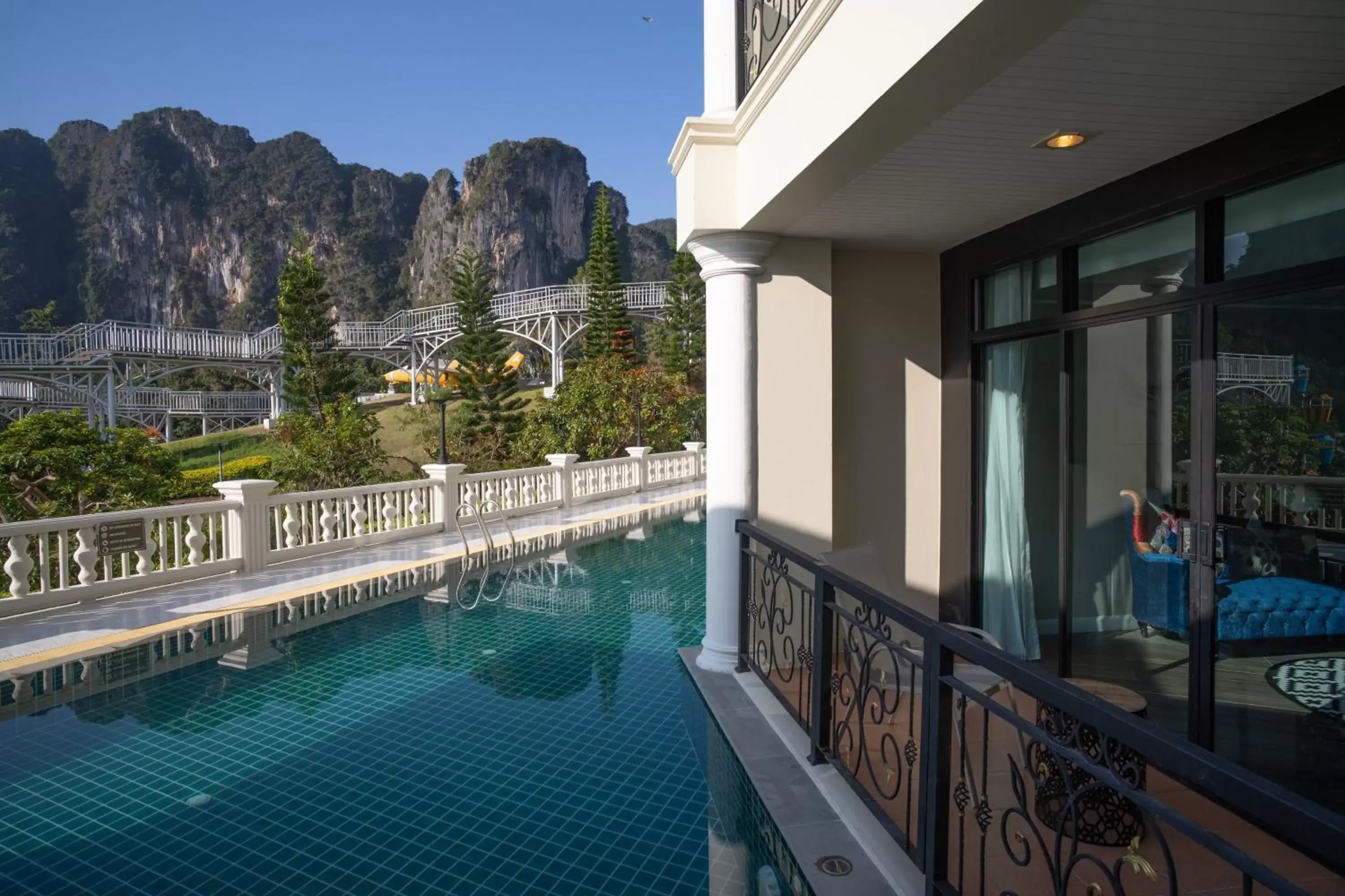 Balcony/Terrace, Swimming Pool in Heaven View Krabi SHA