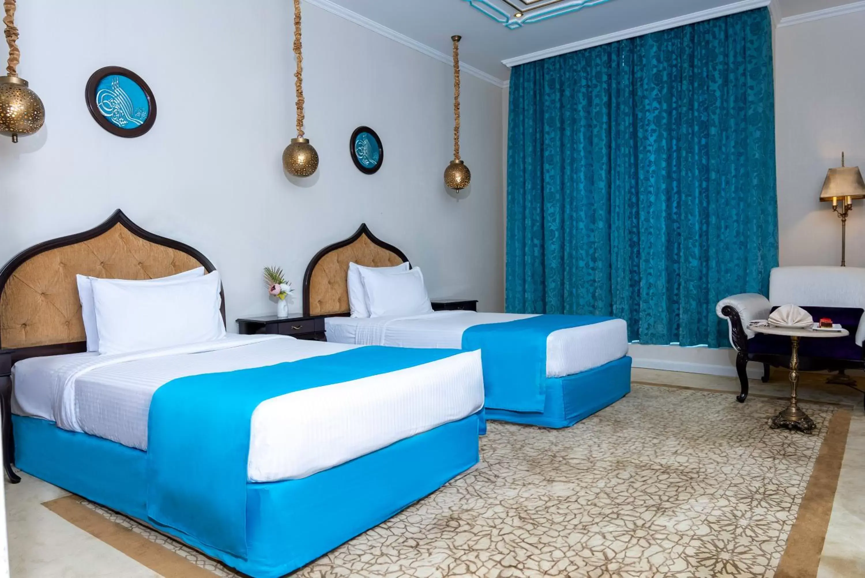 Bedroom, Bed in Saraya Corniche Hotel