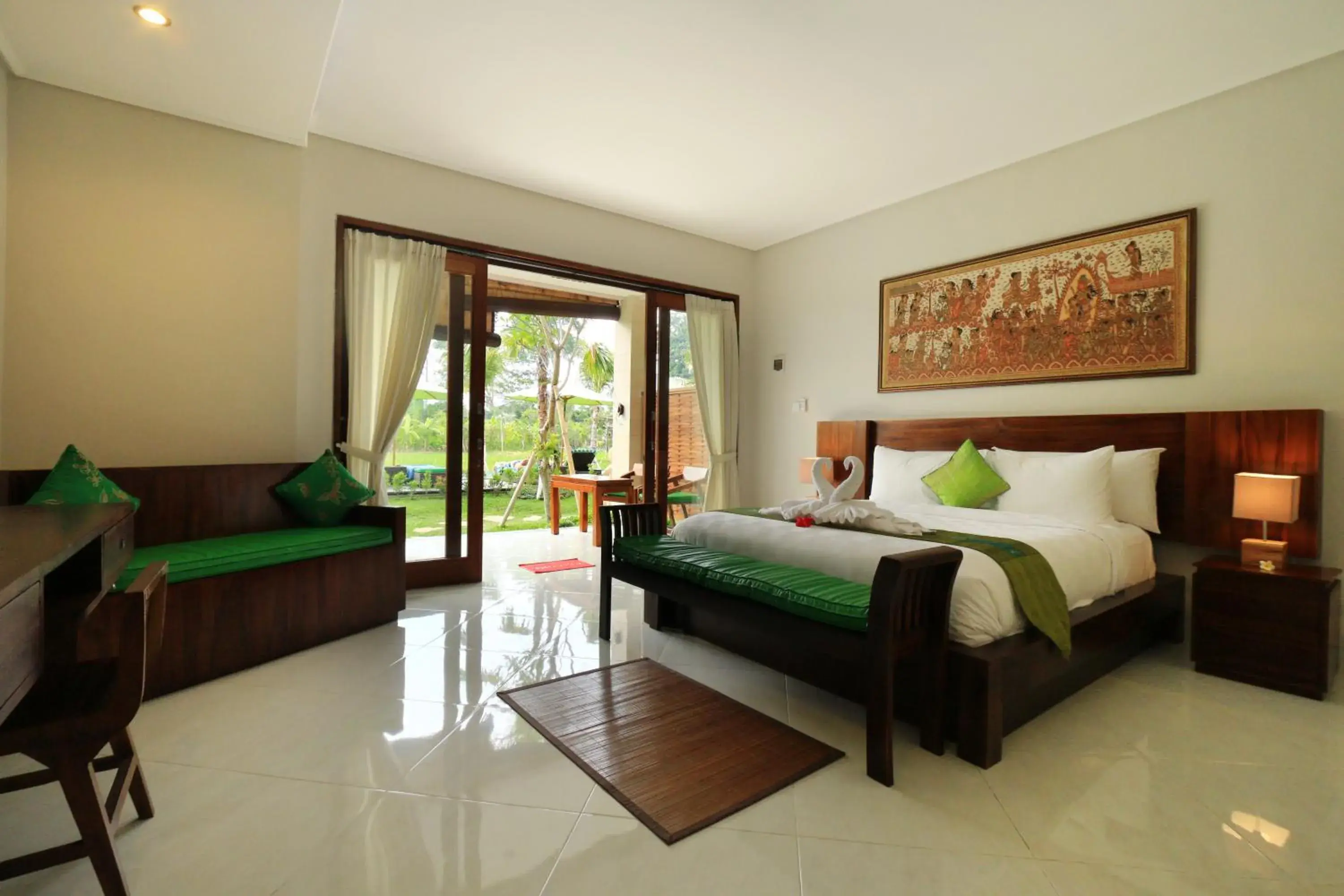 Bedroom in Ubud Tropical Garden