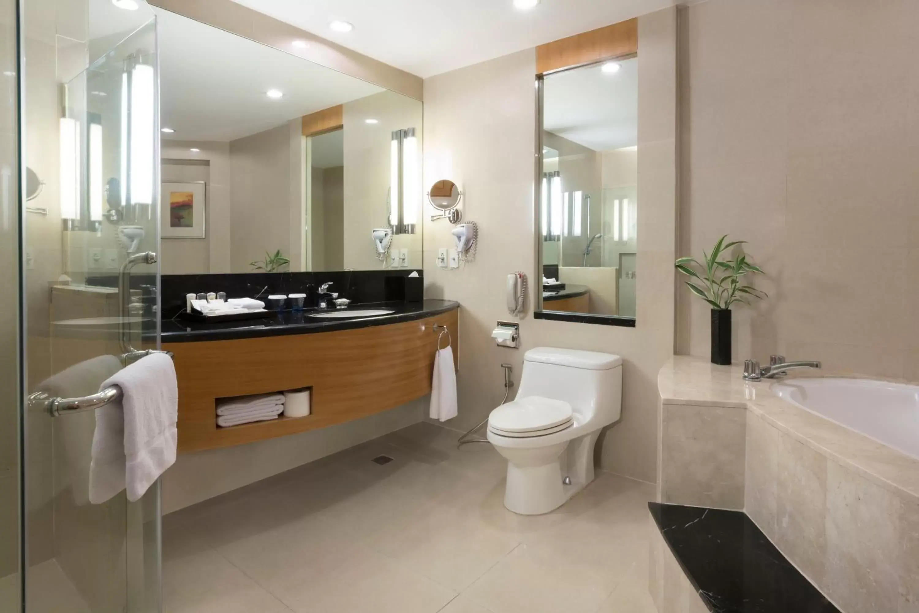 Bathroom in Crowne Plaza Manila Galleria, an IHG Hotel