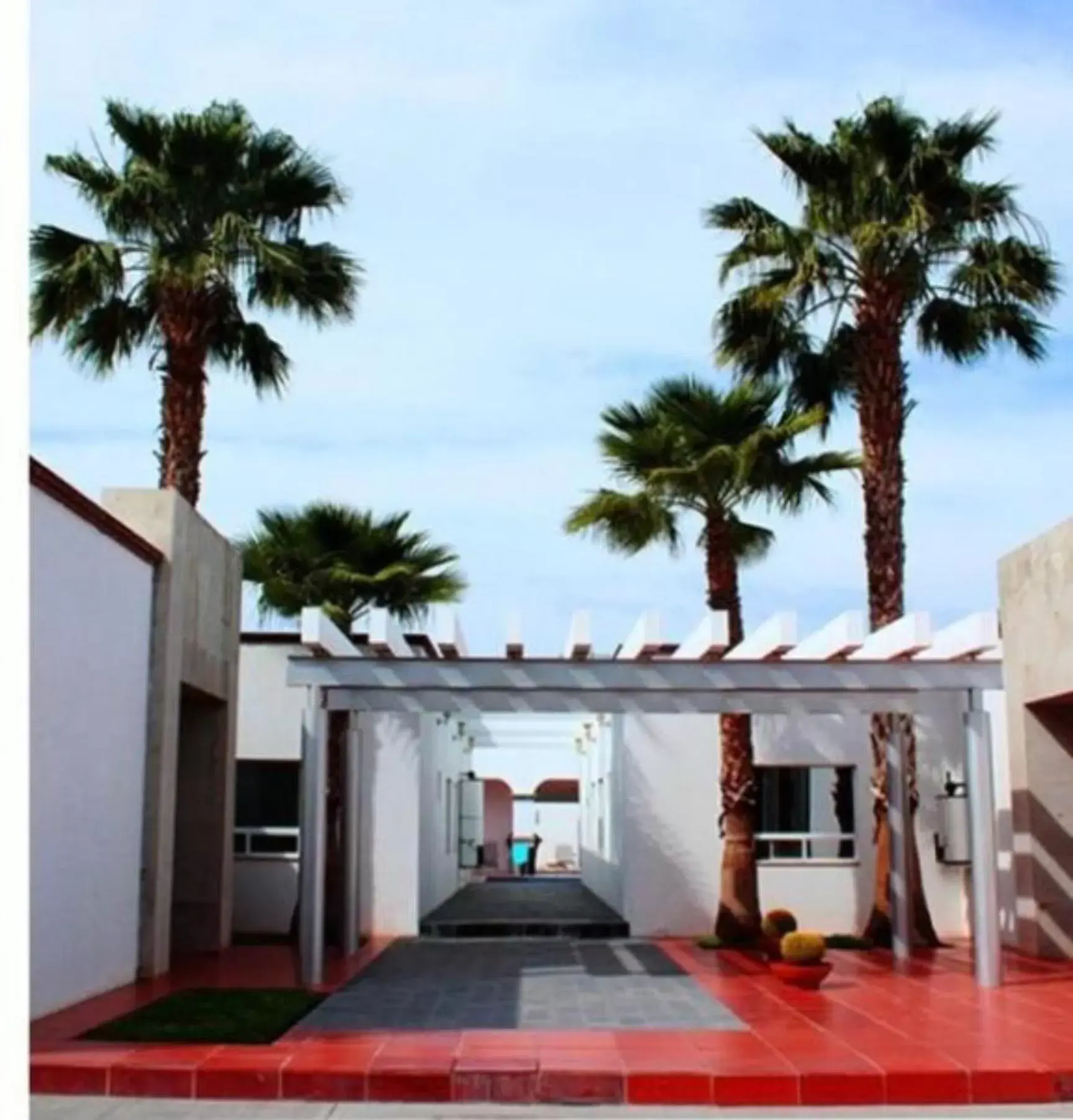 Patio in Hotel Buen Valle