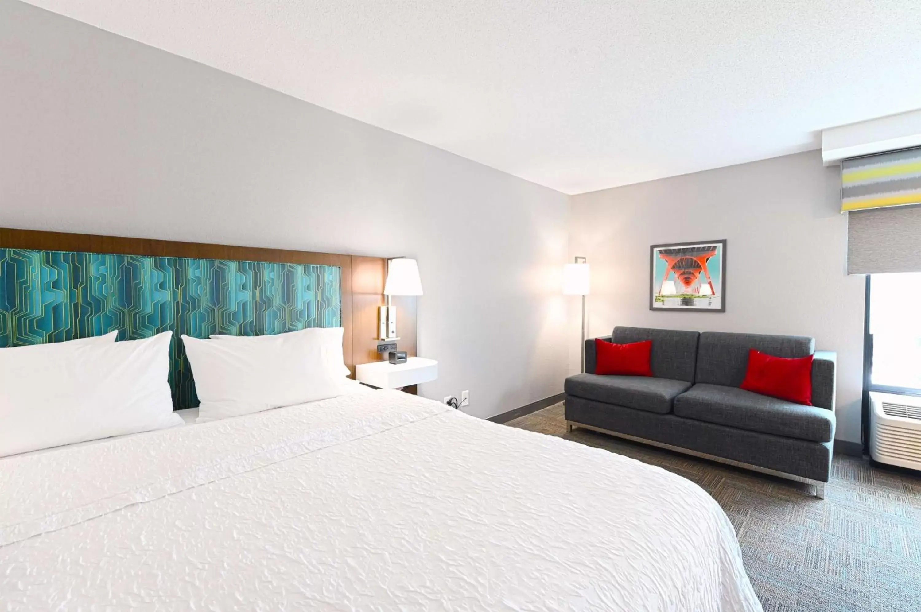 Bed in Hampton Inn Richmond-West Innsbrook Bed in Hampton Inn Richmond-West Innsbrook