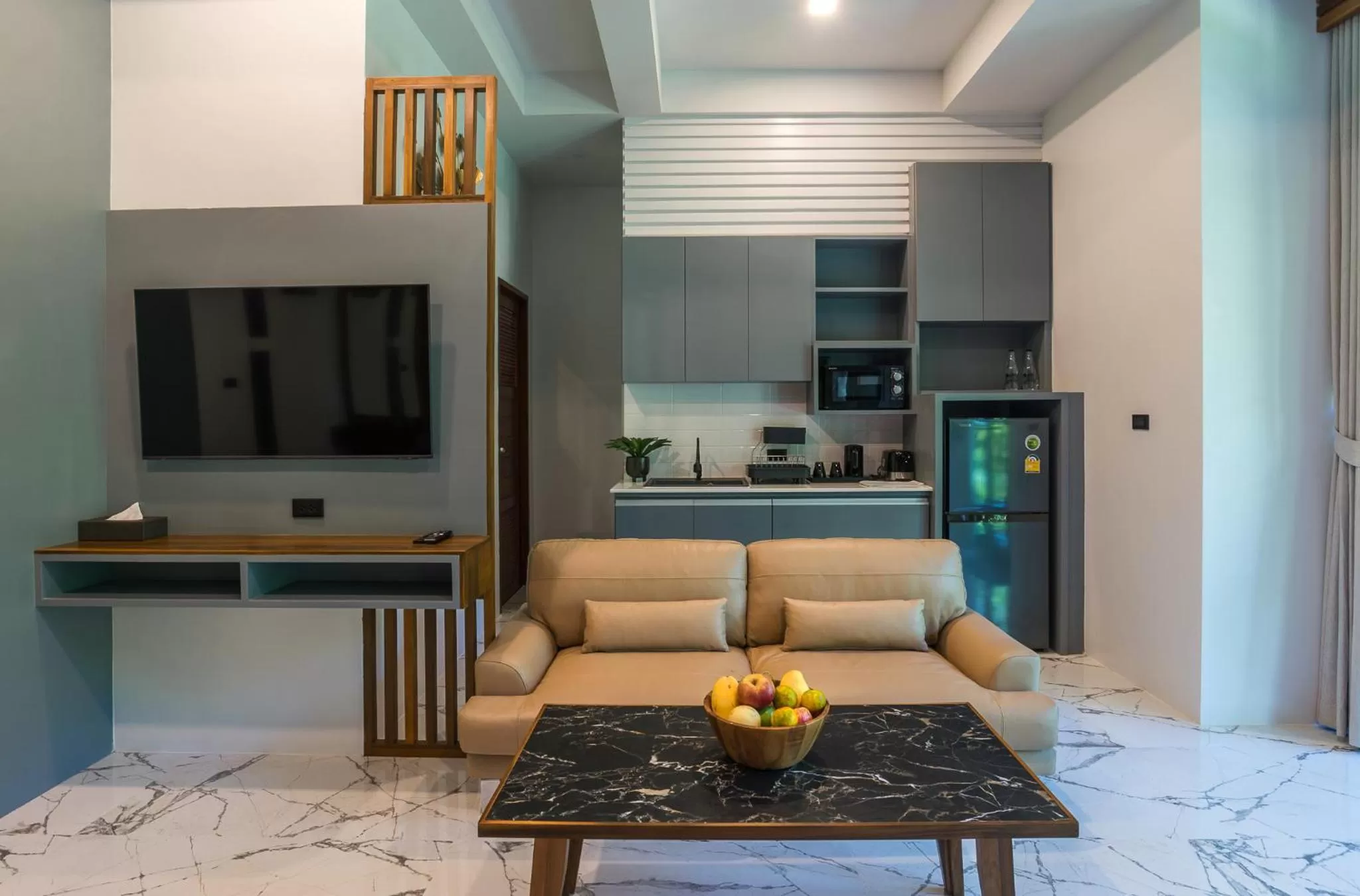 Seating area in Loy Chalet