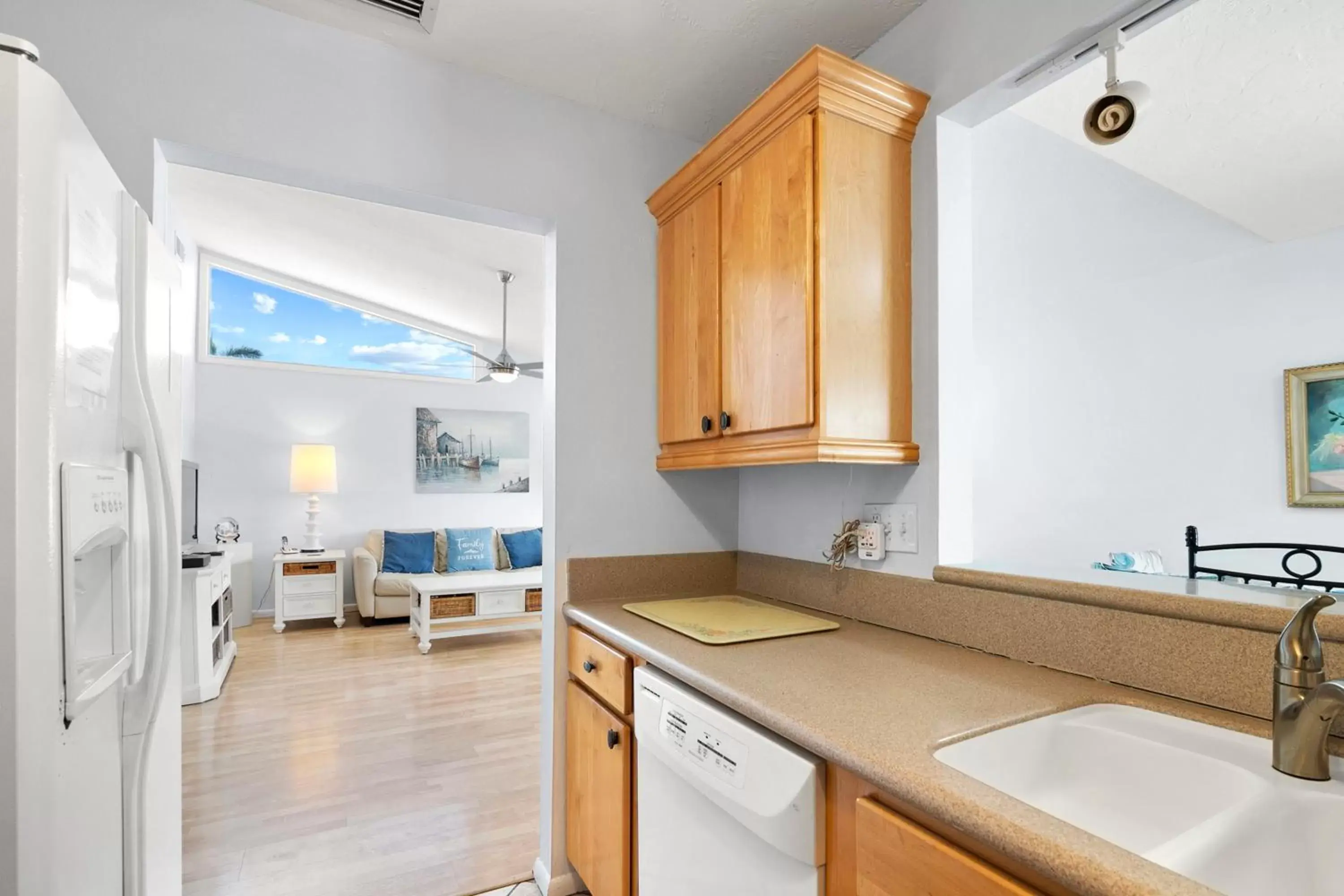 Kitchen/Kitchenette in The Ringling Beach House