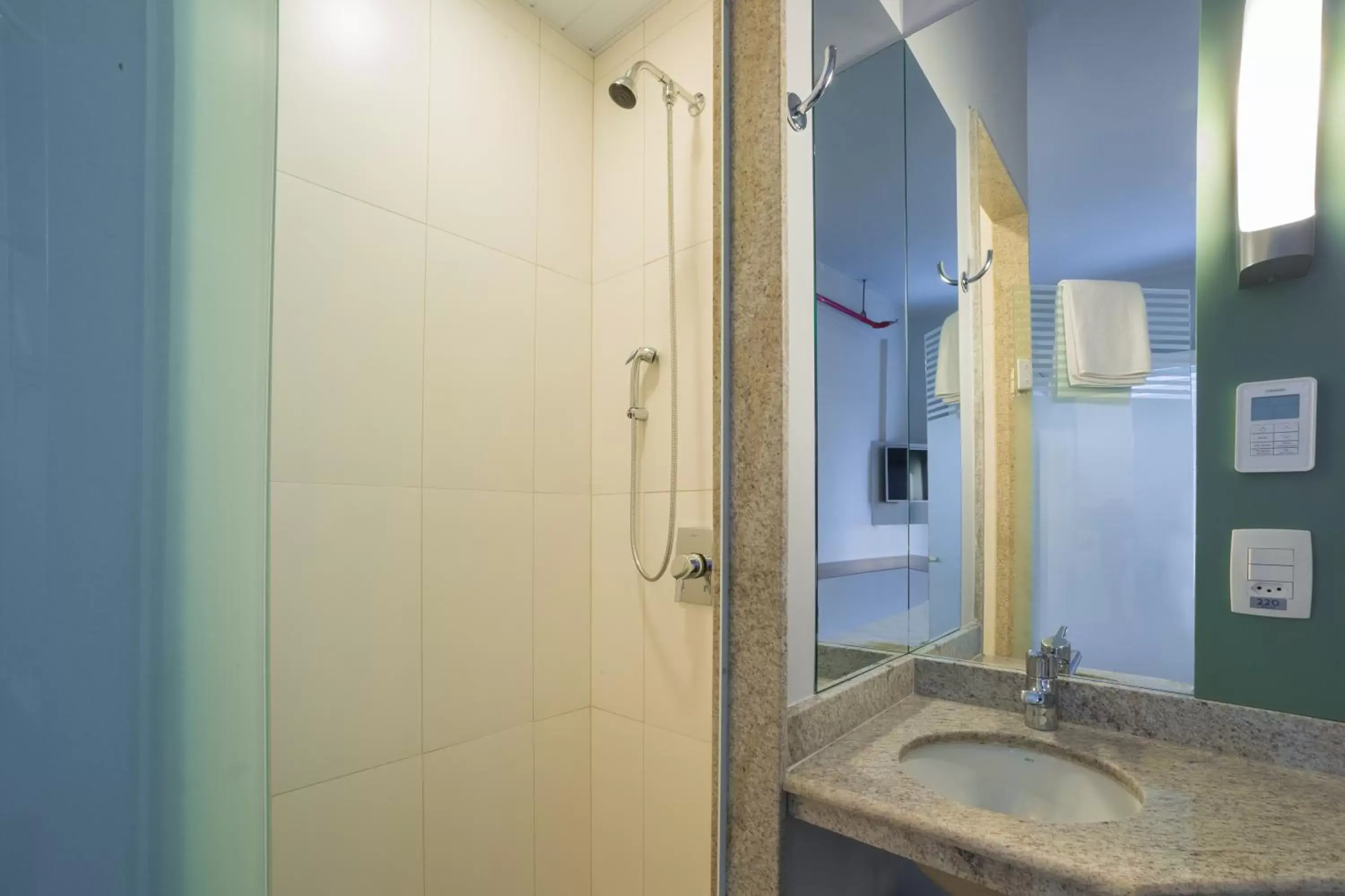 Bathroom in ibis budget Sao Bernardo do Campo
