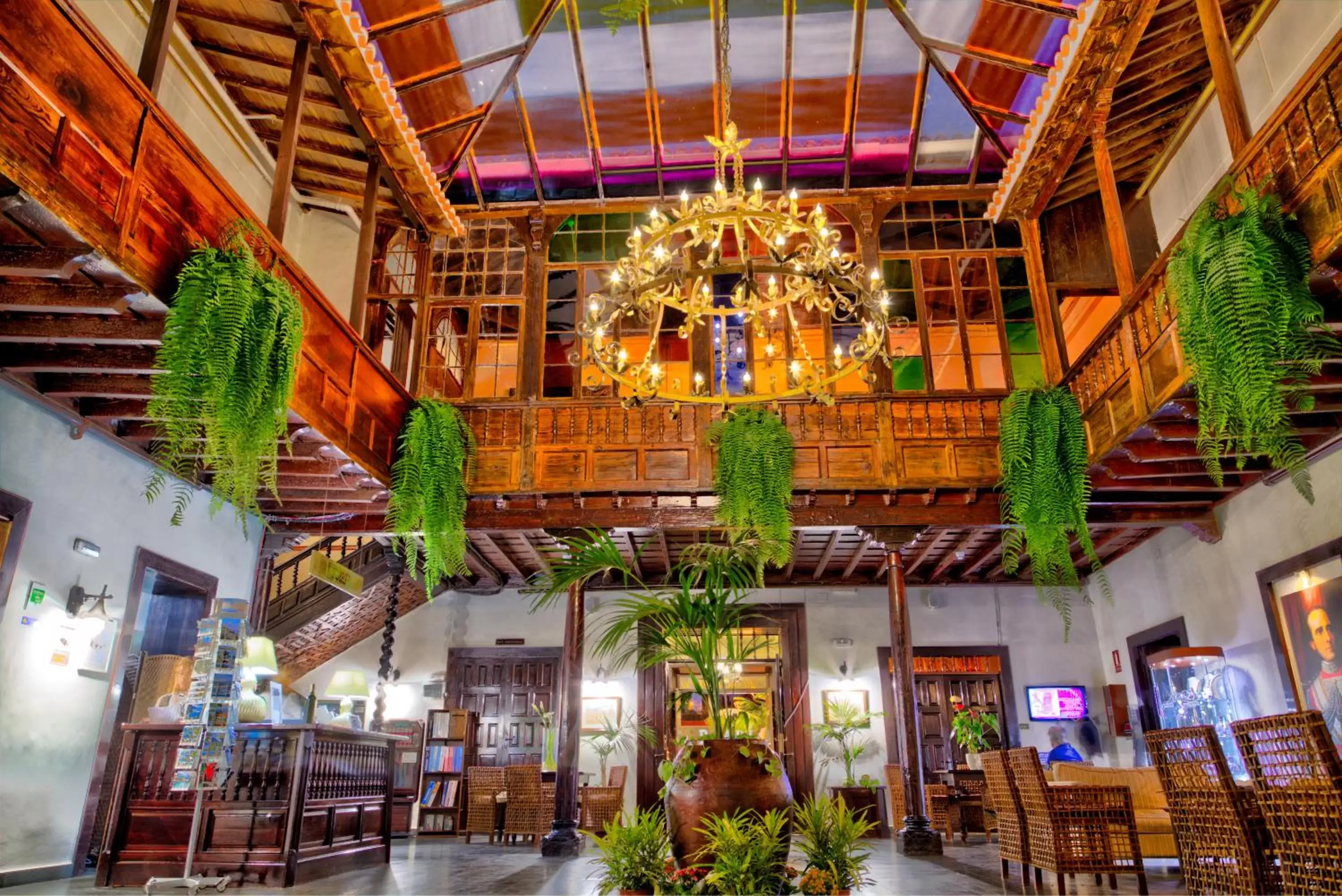 Patio in Hotel Marquesa