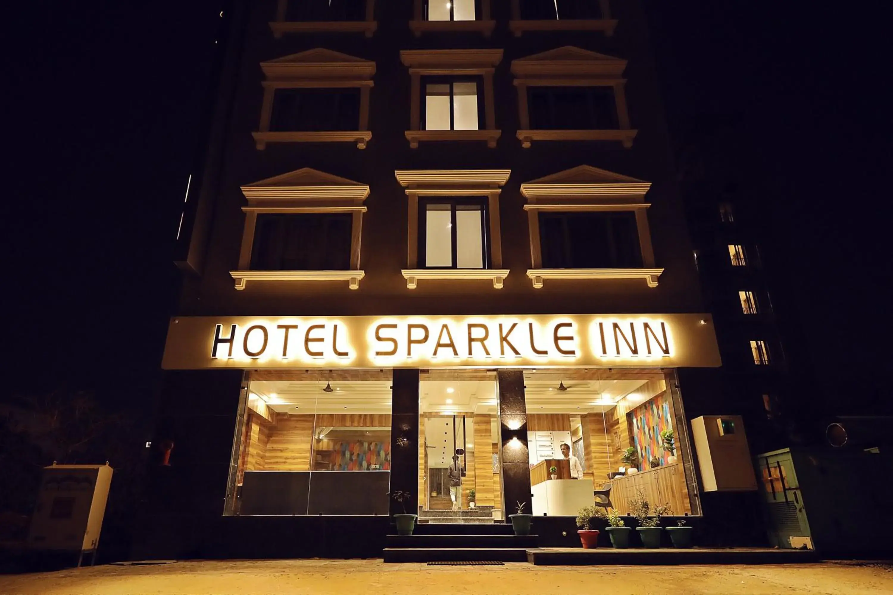 Facade/entrance, Property Building in Hotel Sparkle Inn Udaipur