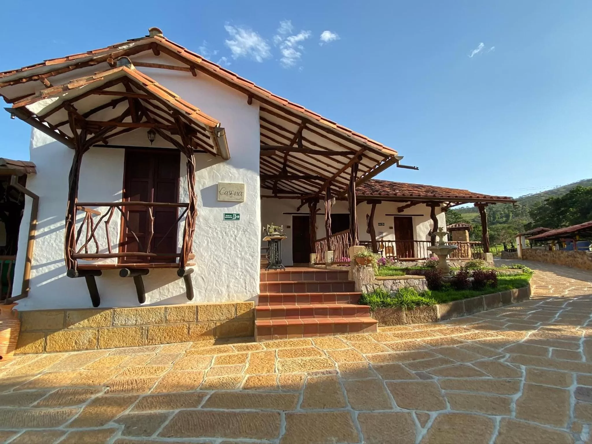 Property building in Hotel Campestre Ataraxia Barichara