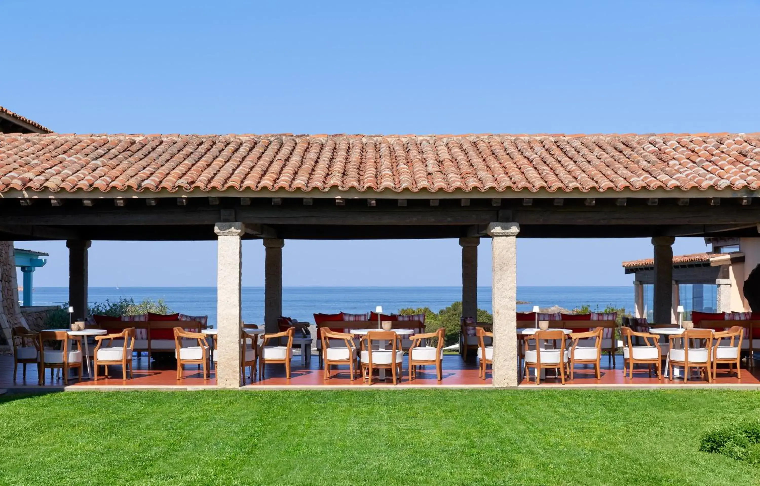 Patio in Due Lune Puntaldia Resort & Golf