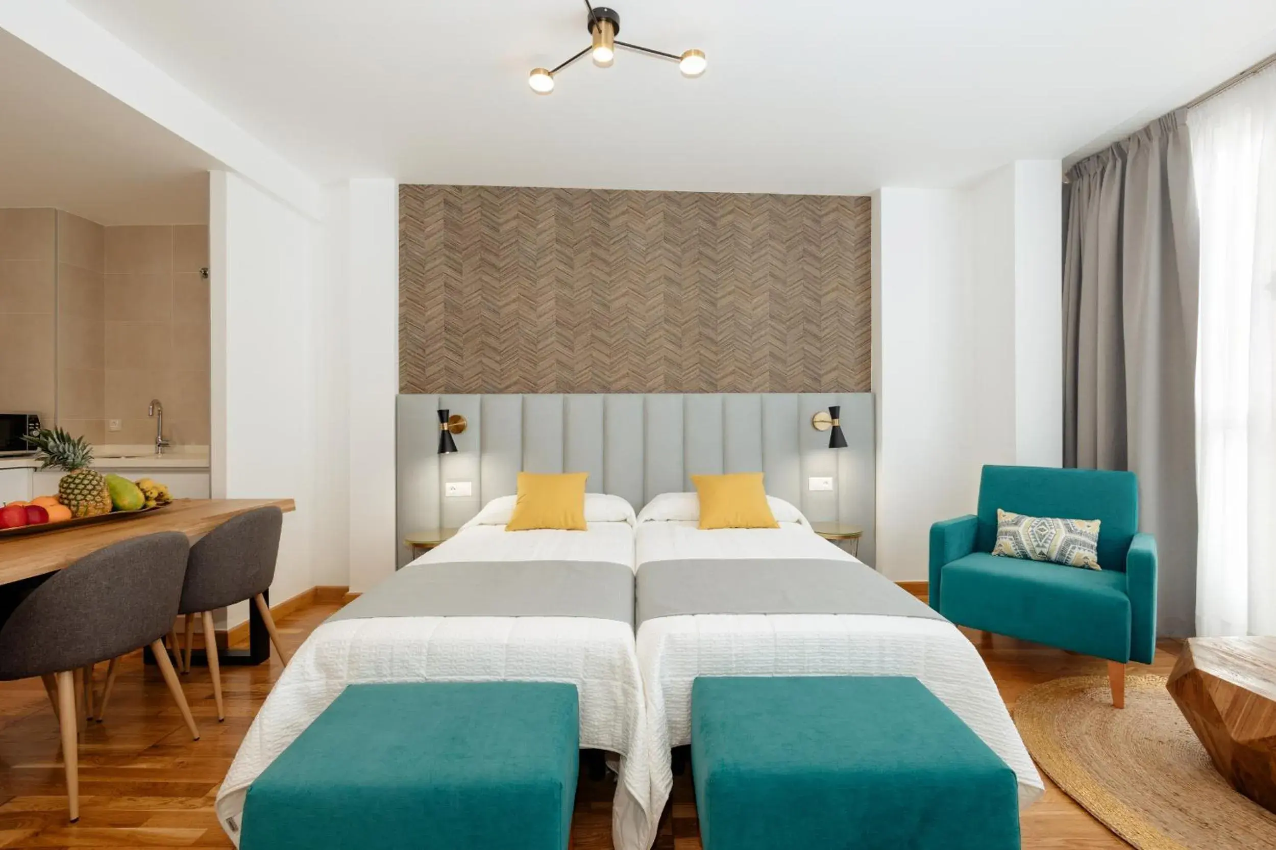 Bed in Apartamentos Debambú Bed in Apartamentos Debambú