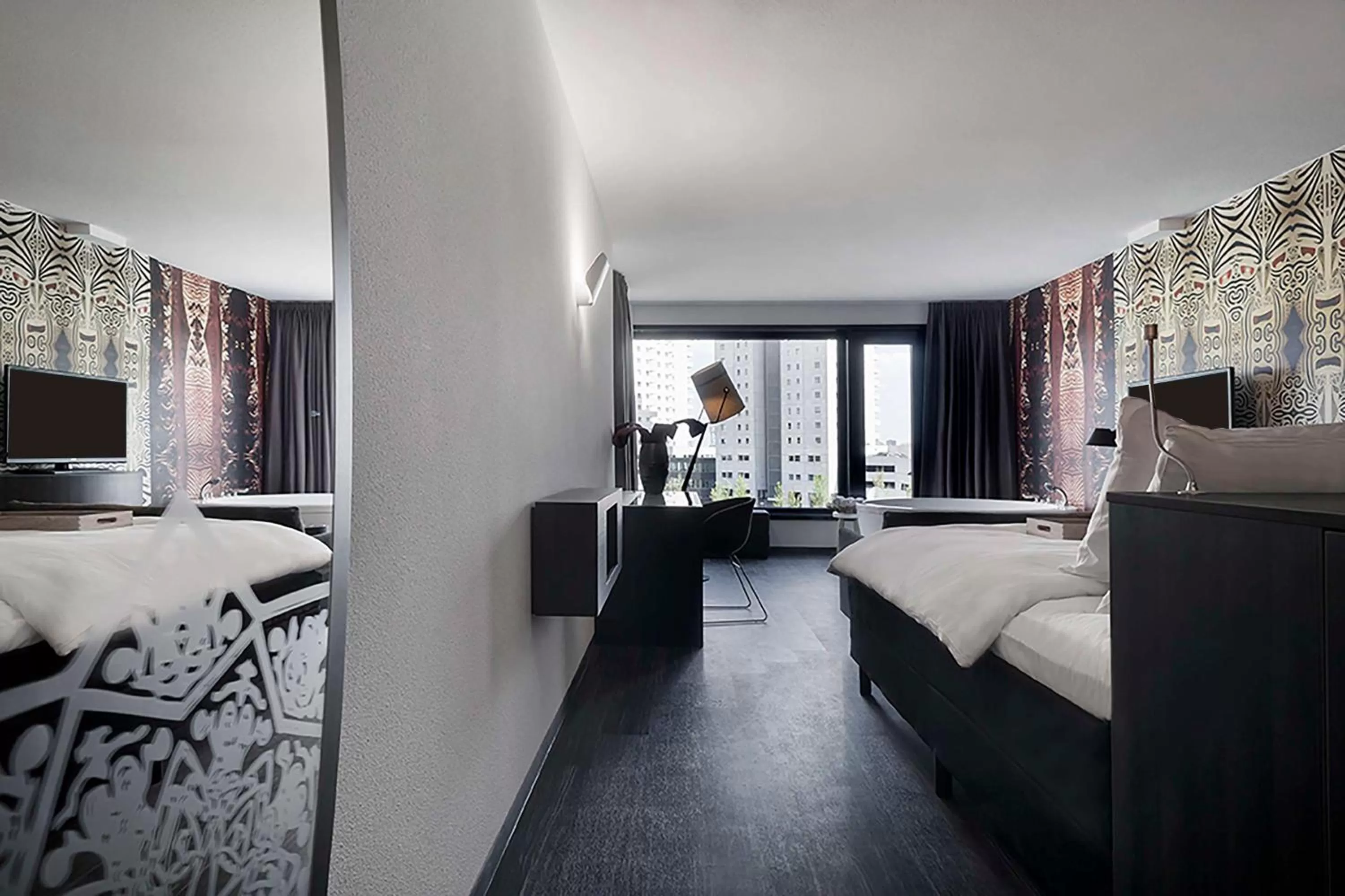 Bedroom in Mainport Design Hotel