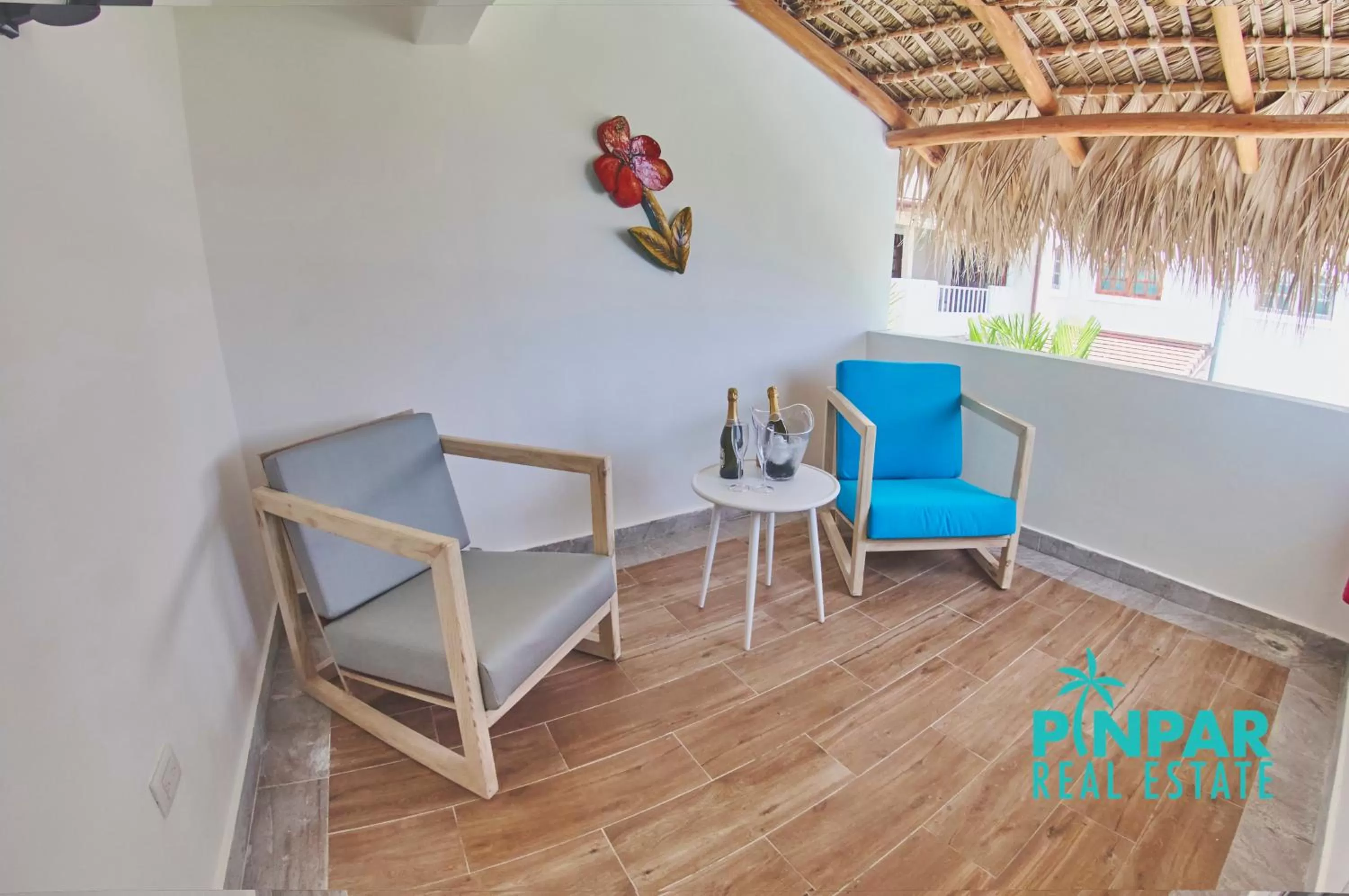 Seating Area in Villa Blanca Beach Club