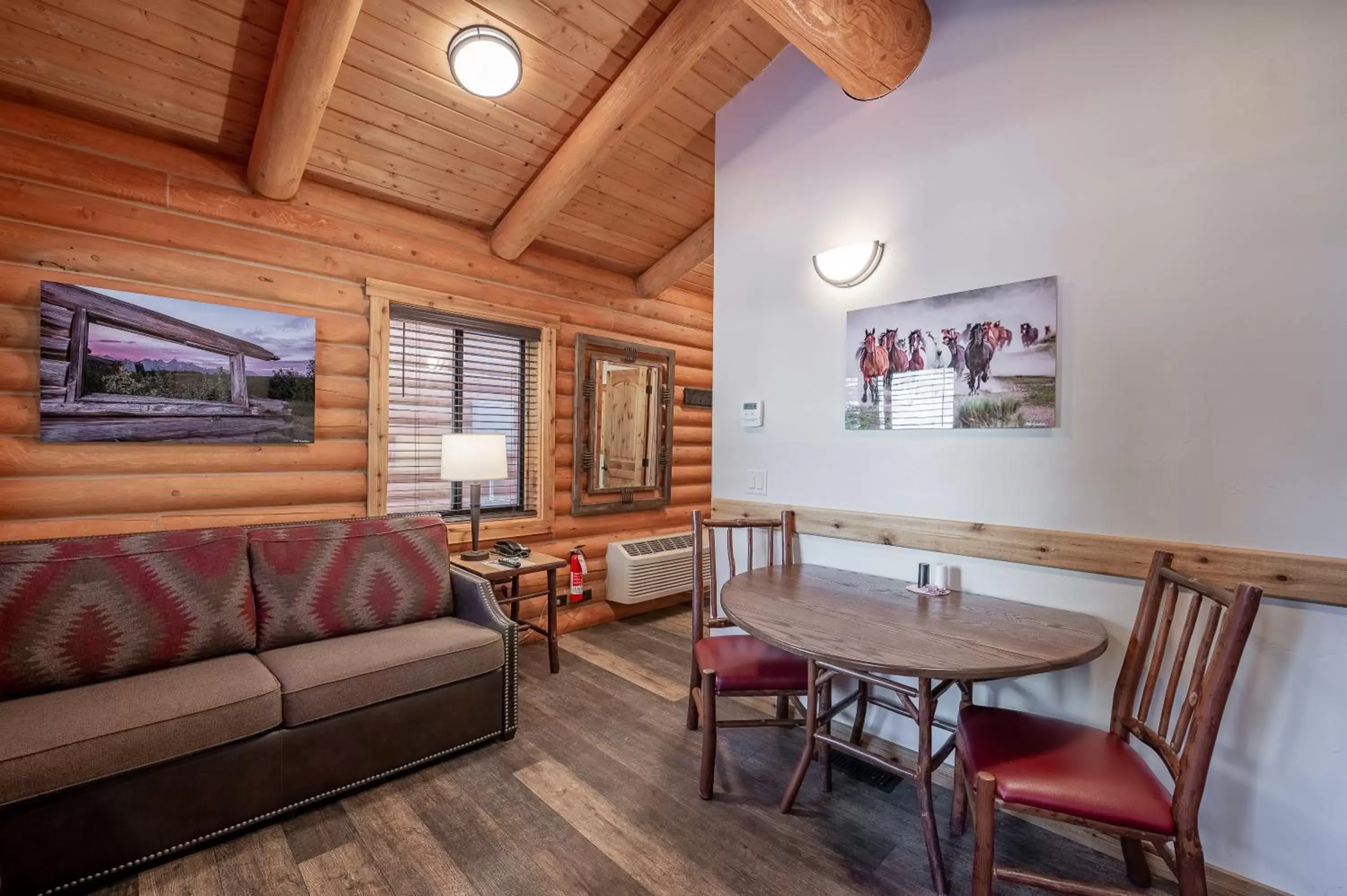 Living room, Dining Area in Cowboy Village Resort