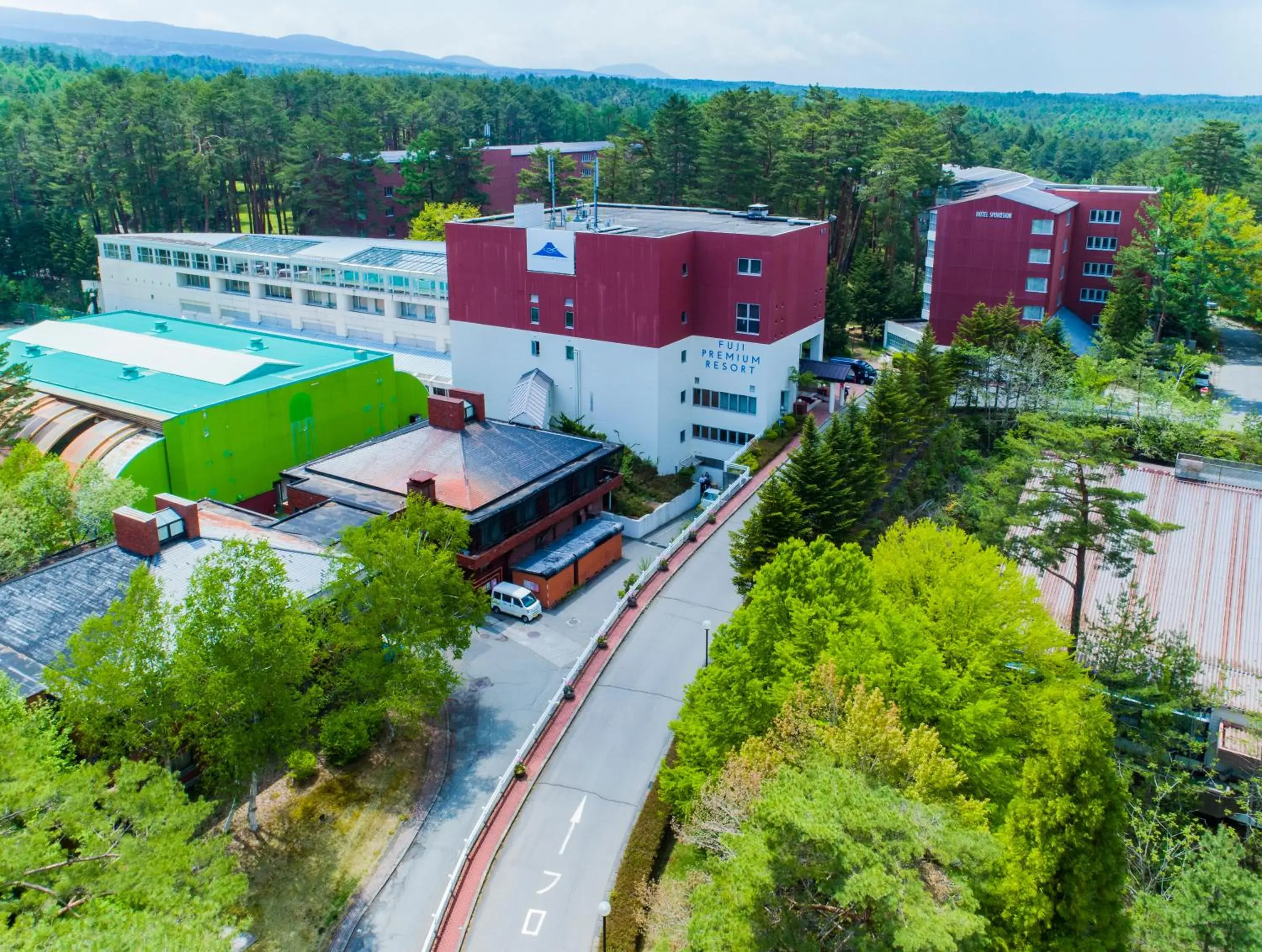 Property building, Bird's-eye View in Fuji Premium Resort