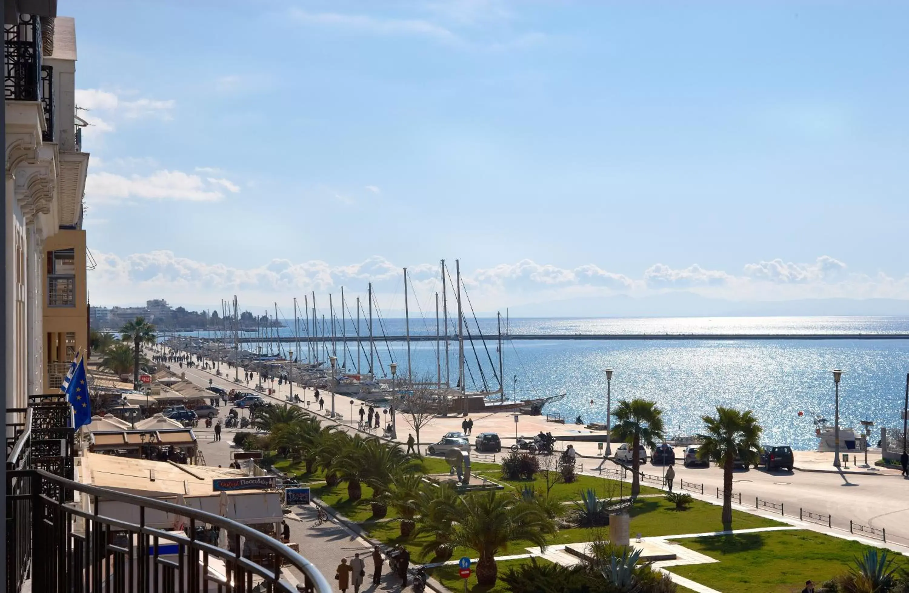 Sea view in Aegli Hotel Volos